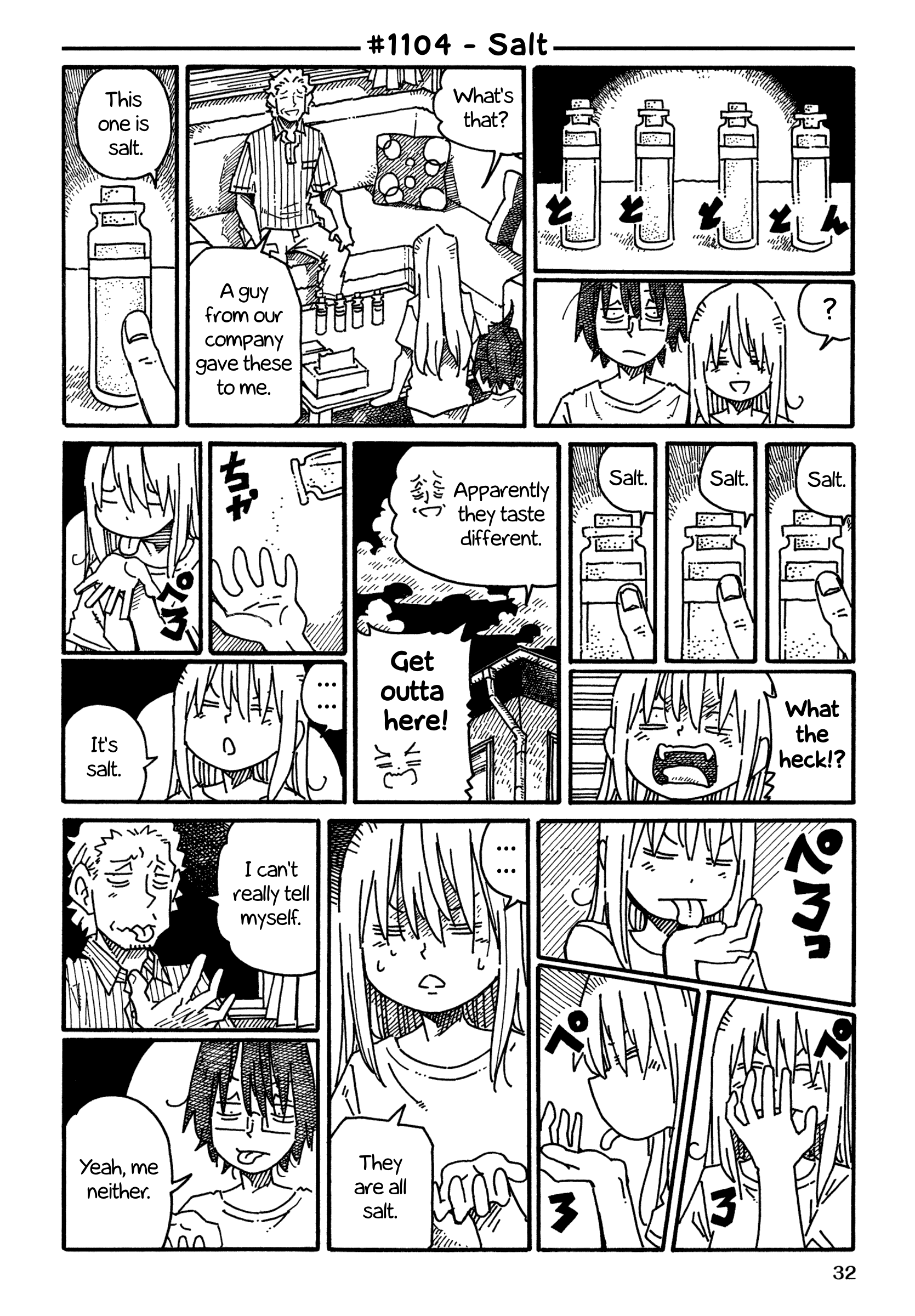 Hatarakanai Futari - Vol.18 Chapter 1104: Salt