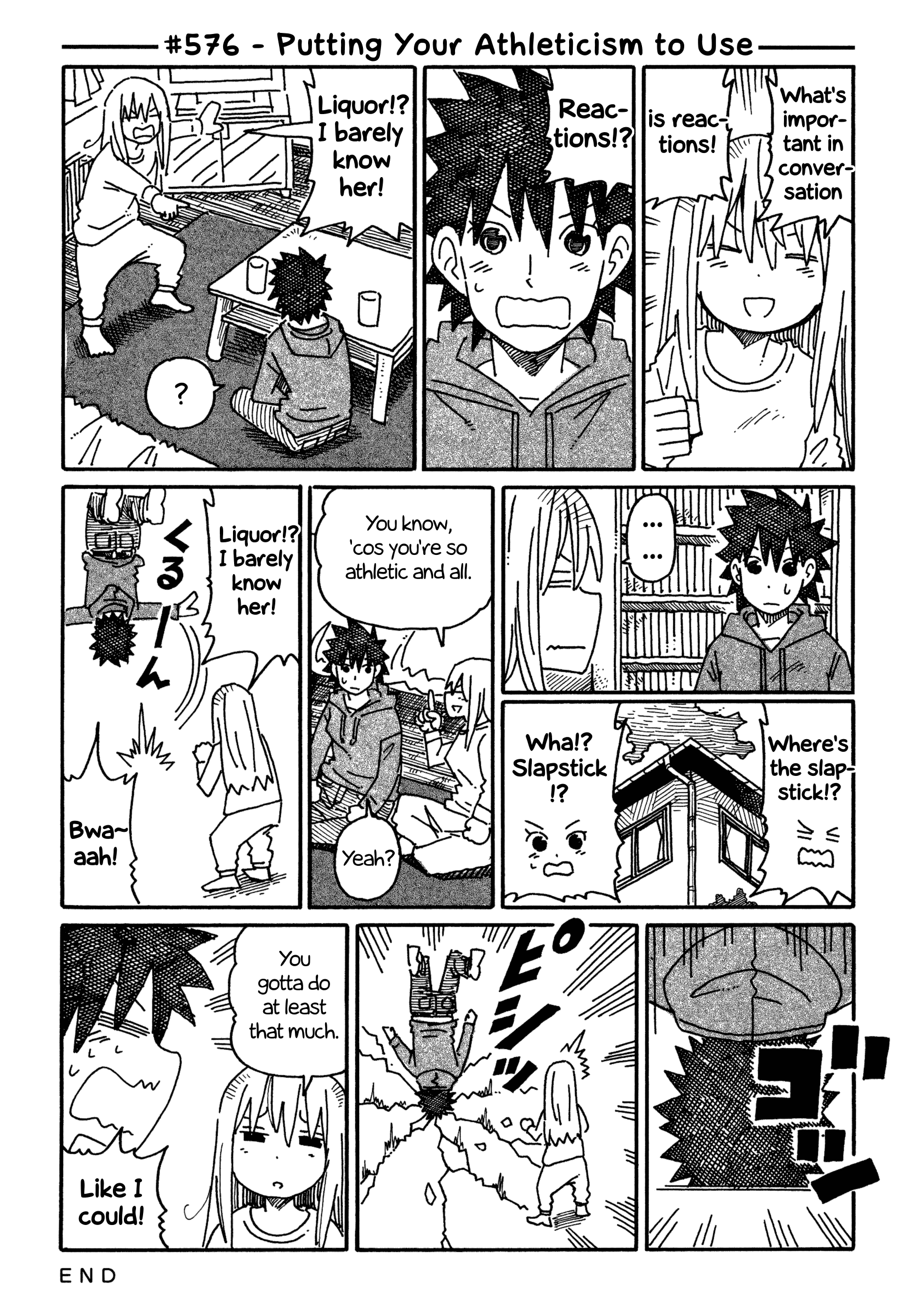 Hatarakanai Futari - Vol.10 Chapter 576: Putting Your Athleticism To Use