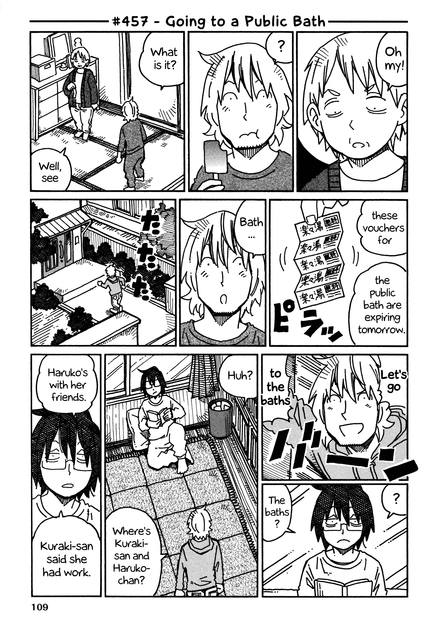 Hatarakanai Futari - Vol.8 Chapter 457: Going To A Public Bath