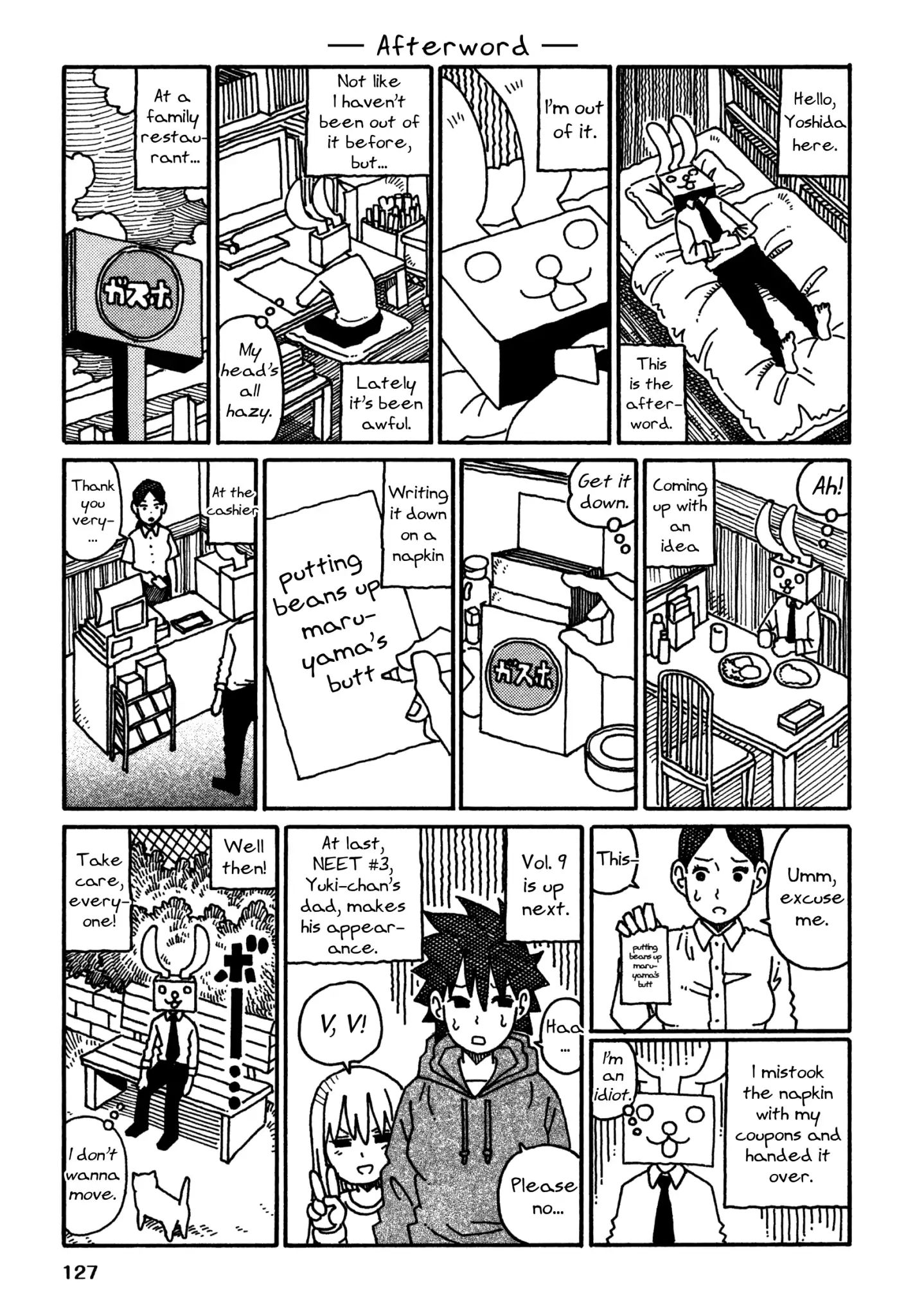 Hatarakanai Futari - Vol.8 Chapter 462.3: Afterword