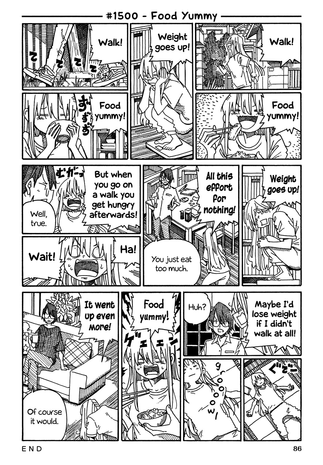 Hatarakanai Futari - Chapter 1500: Food Yummy