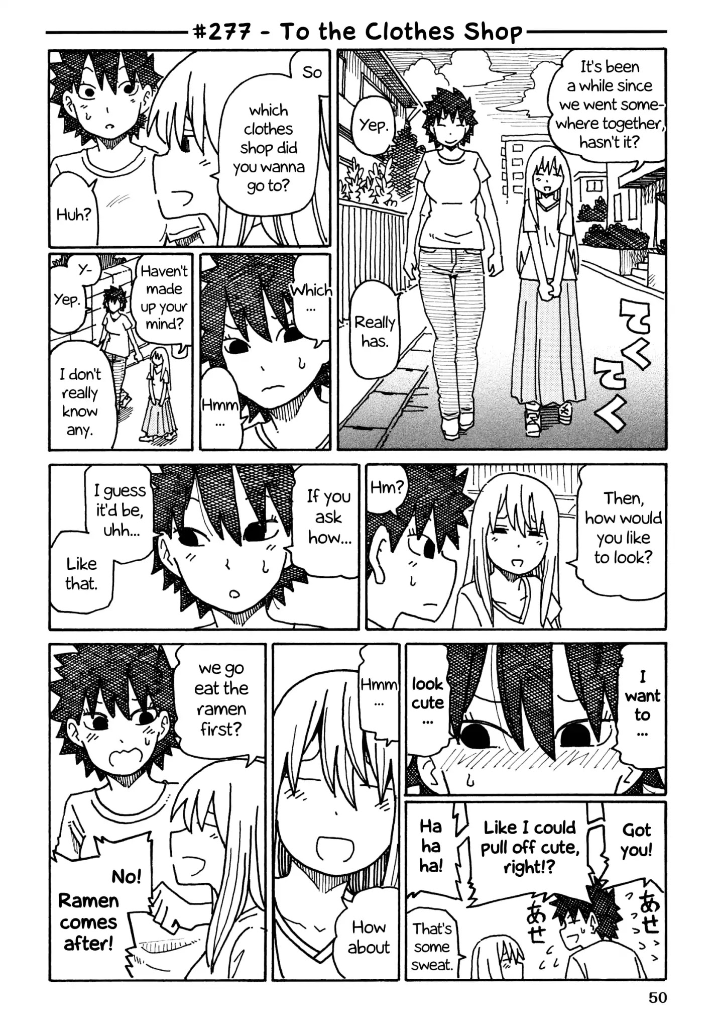 Hatarakanai Futari - Chapter 277: To The Clothes Shop