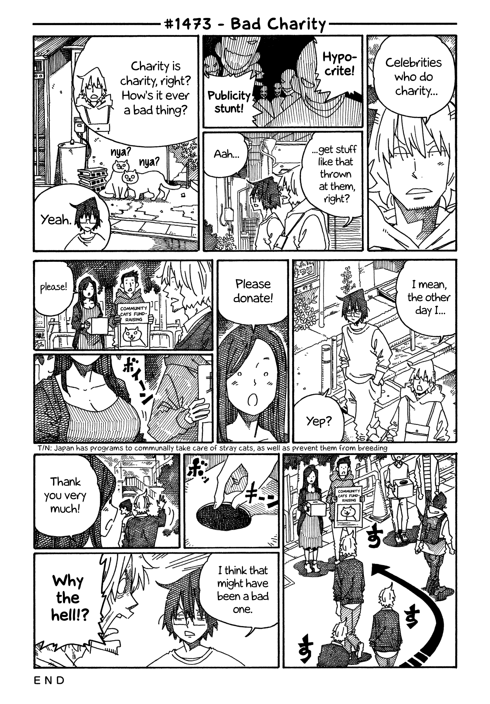 Hatarakanai Futari - Vol.23 Chapter 1473: Bad Charity