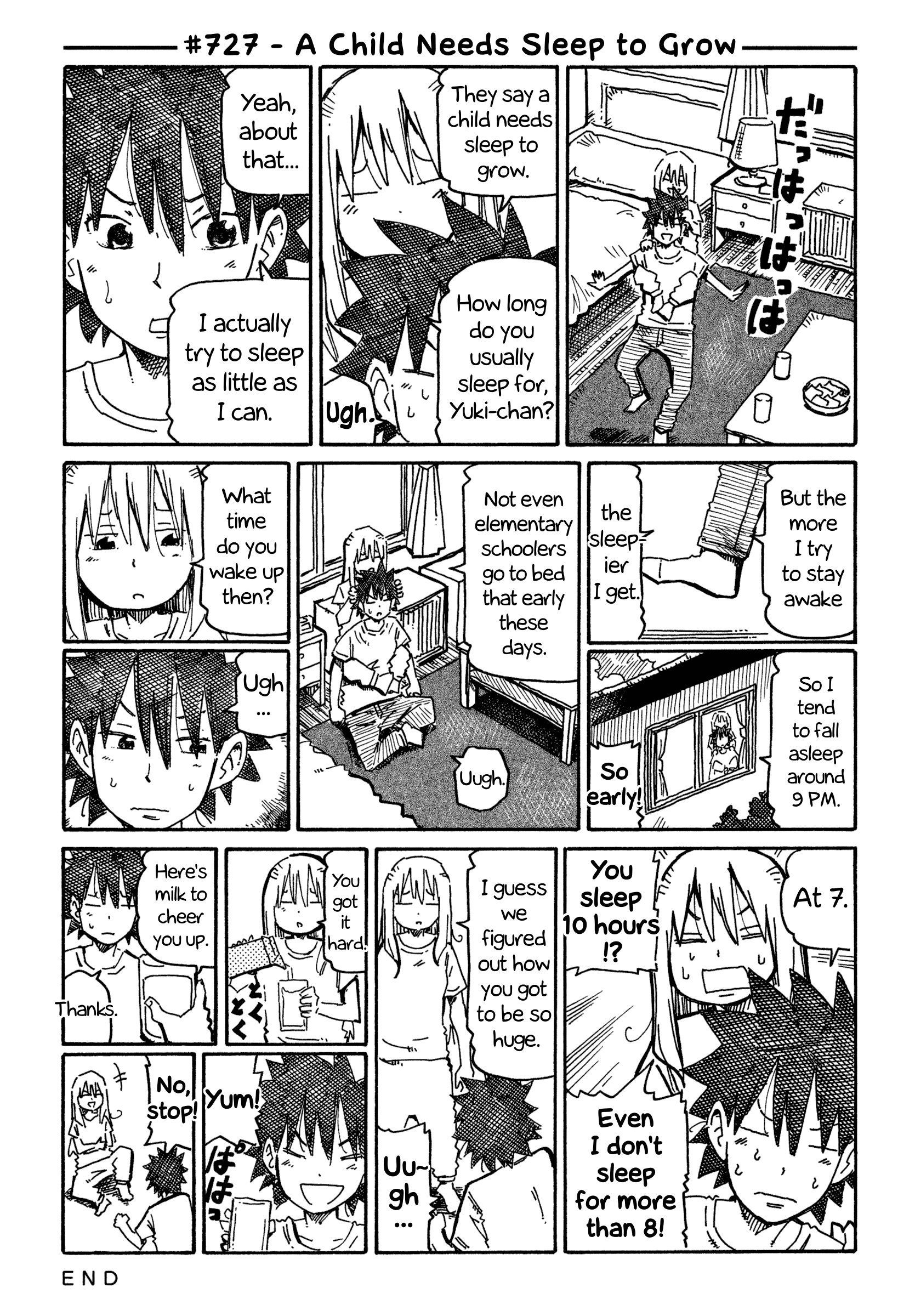 Hatarakanai Futari - Vol.12 Chapter 727: A Child Needs Sleep To Grow