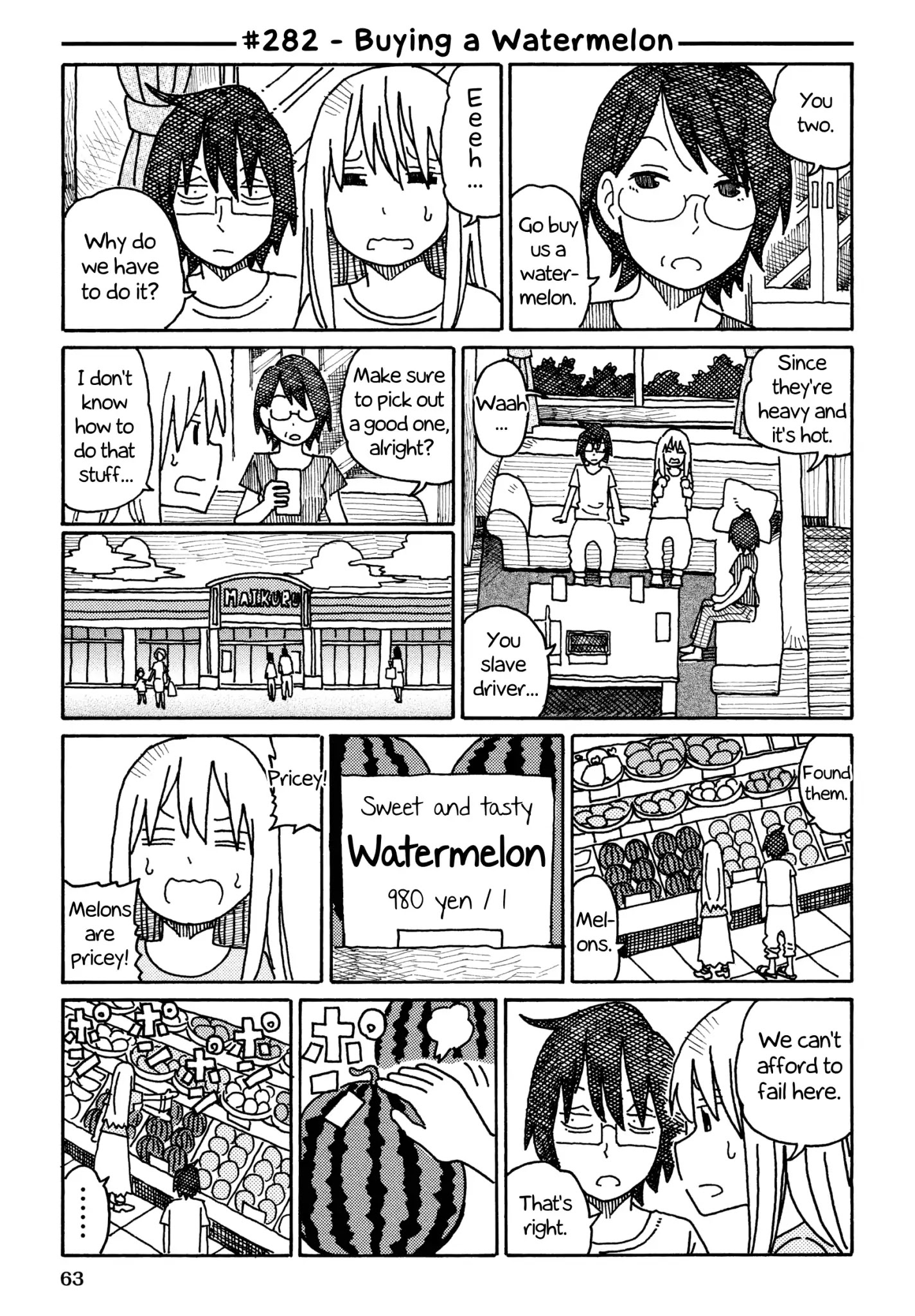 Hatarakanai Futari - Chapter 282: Buying A Watermelon