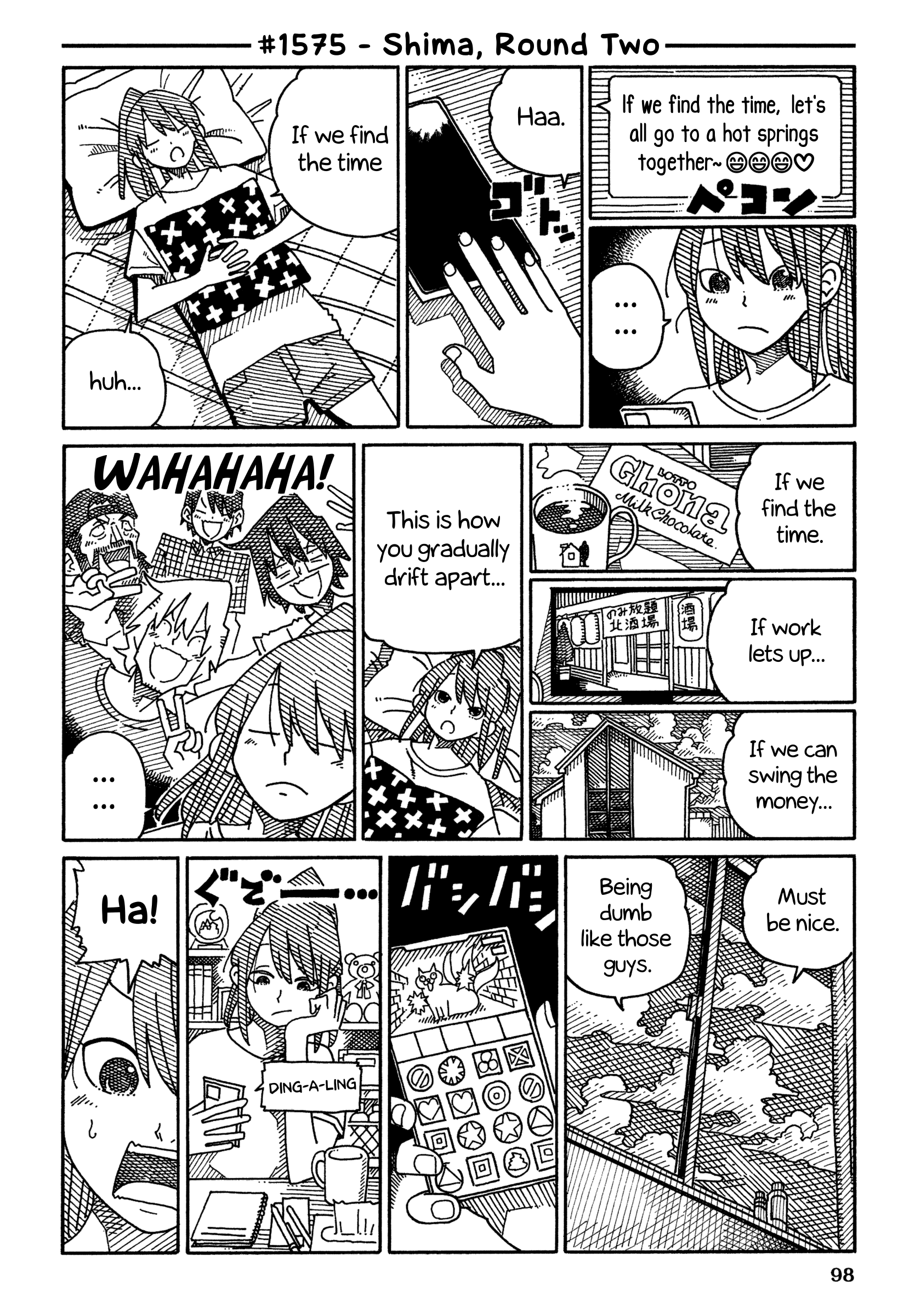 Hatarakanai Futari - Vol.24 Chapter 1575: Shima, Round Two