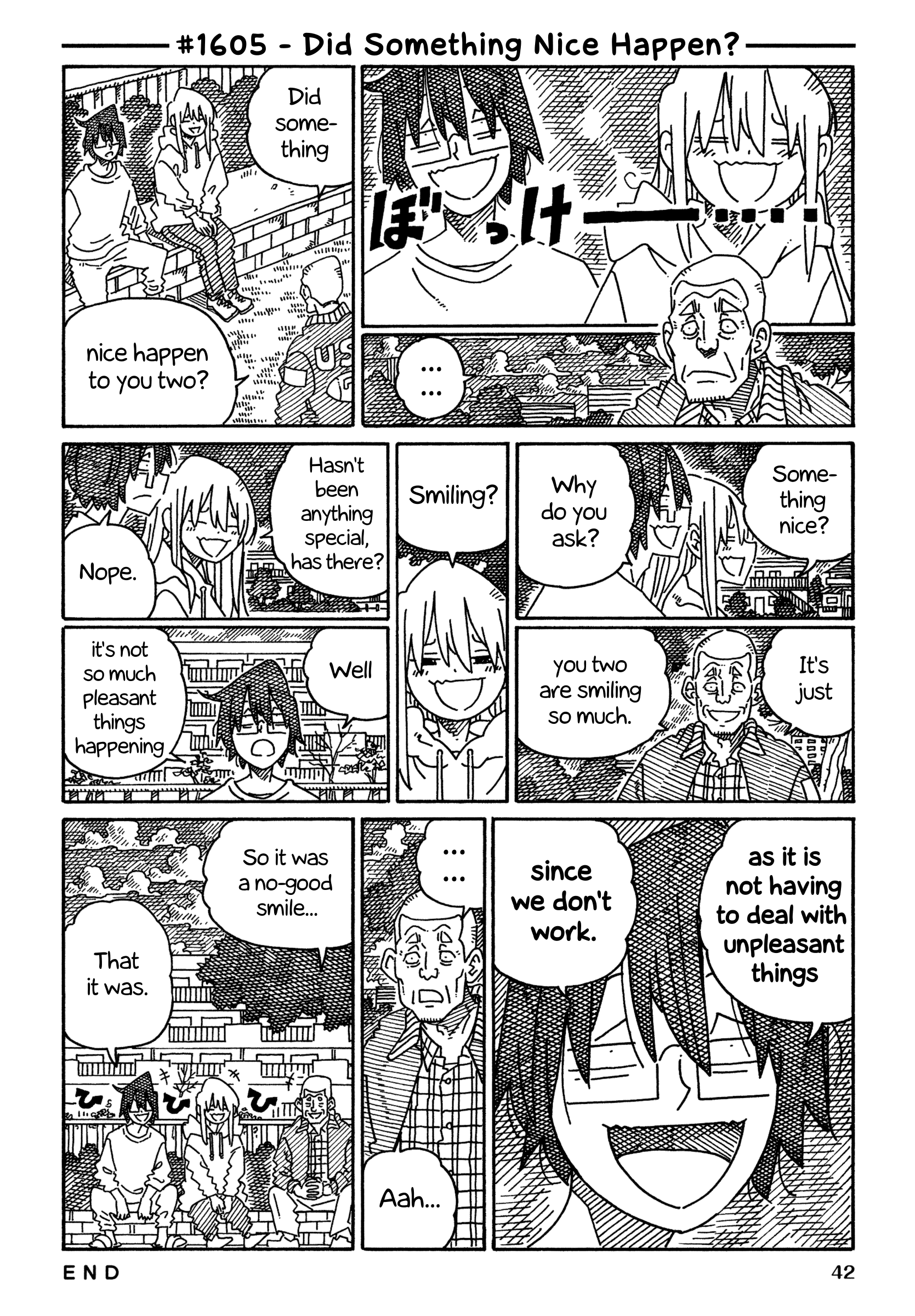 Hatarakanai Futari - Vol.25 Chapter 1605: Did Something Good Happen?