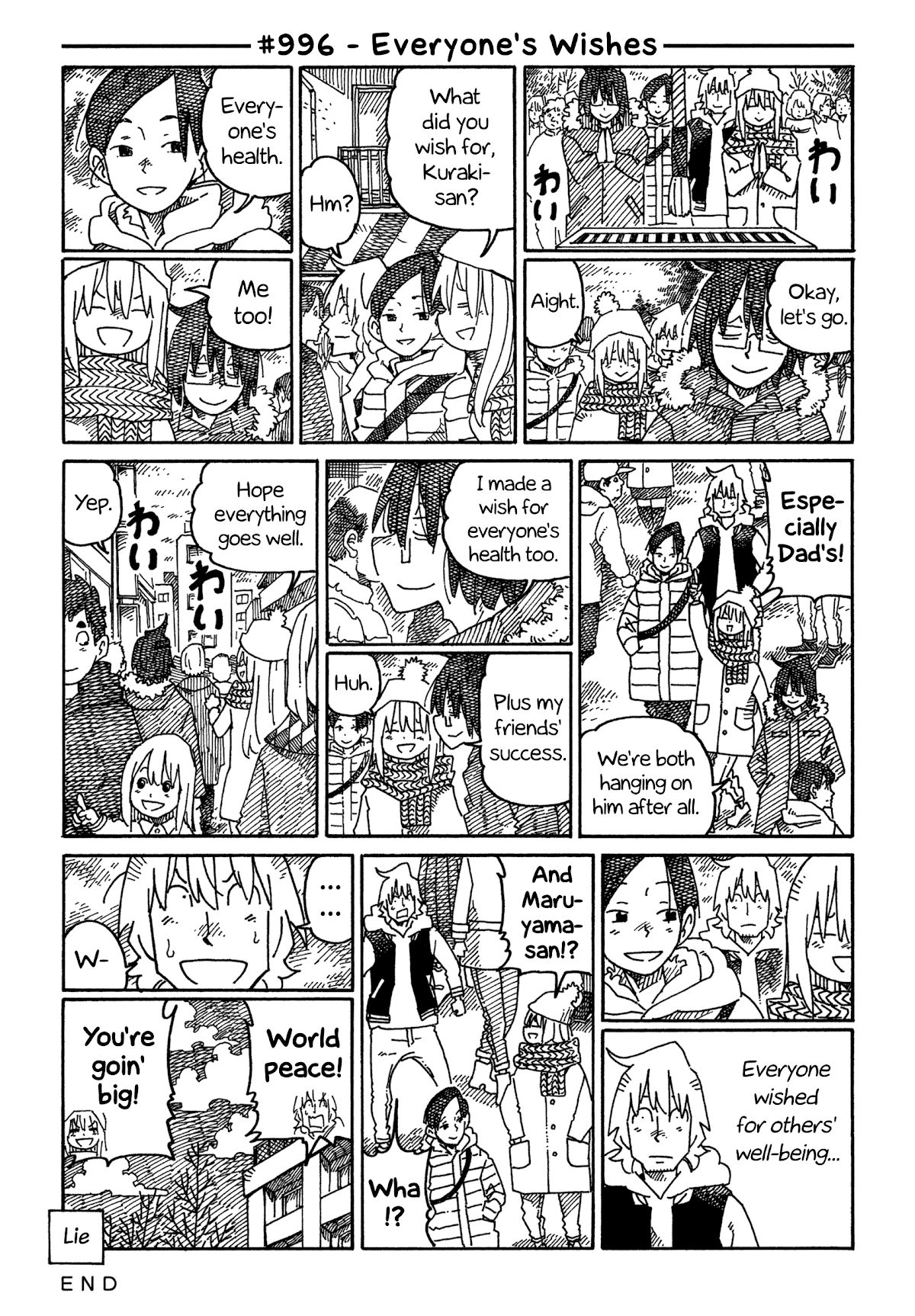 Hatarakanai Futari - Chapter 996: Everyone's Wishes