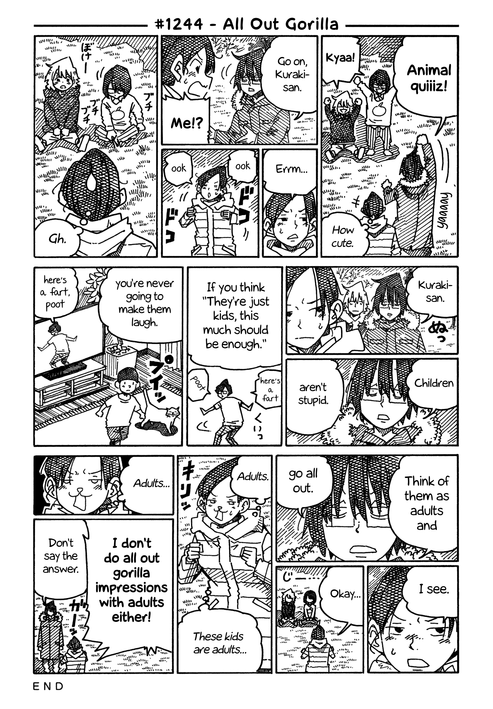 Hatarakanai Futari - Vol.20 Chapter 1244: All Out Gorilla