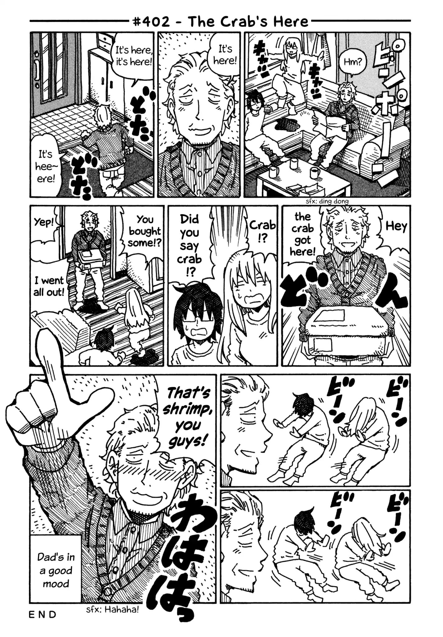 Hatarakanai Futari - Vol.8 Chapter 402: The Crab's Here