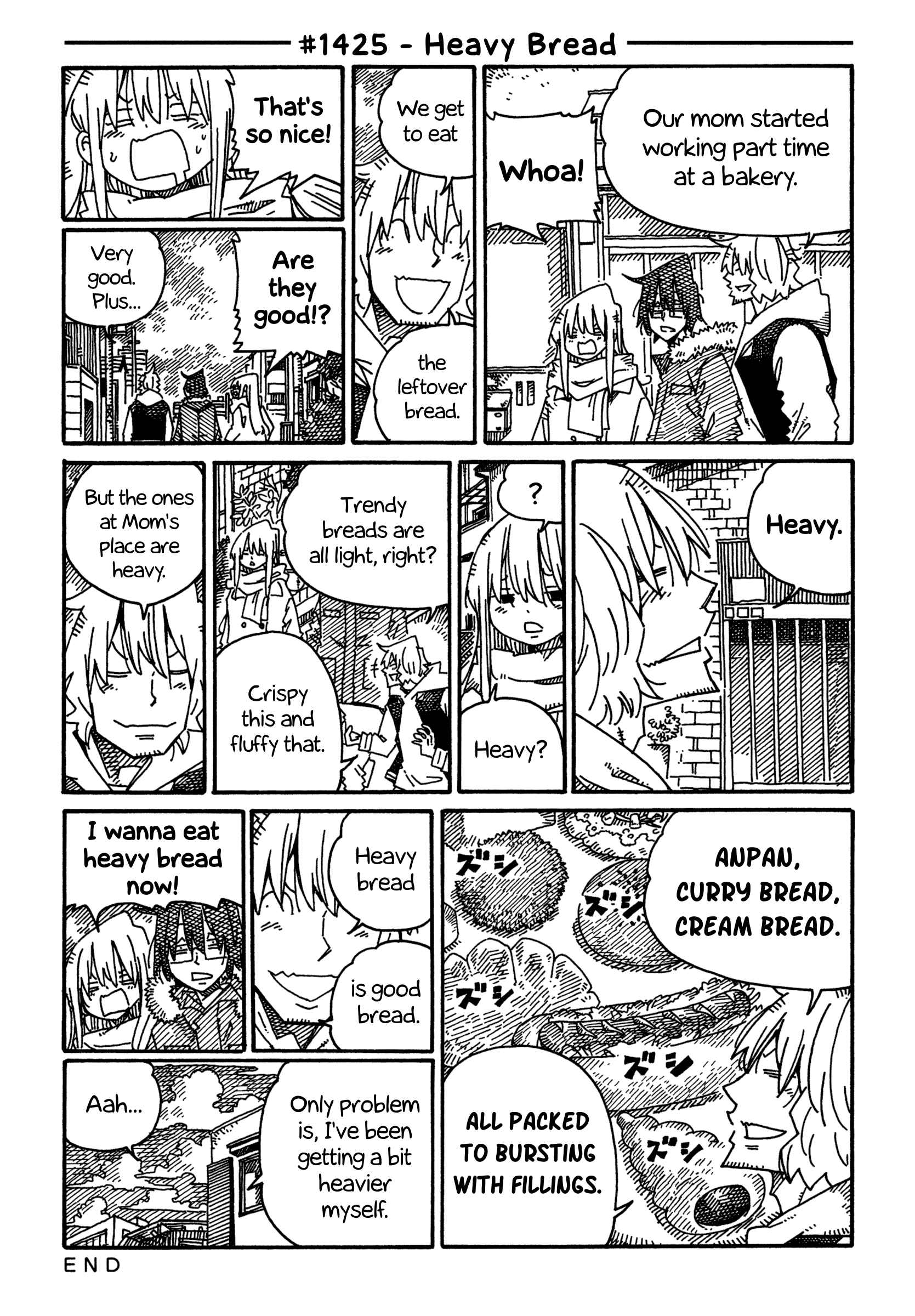 Hatarakanai Futari - Vol.22 Chapter 1425: Heavy Bread