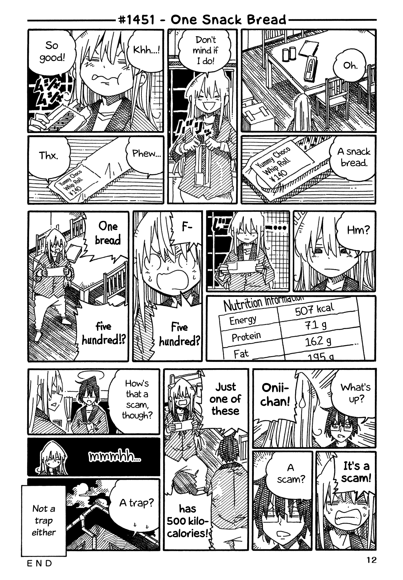 Hatarakanai Futari - Vol.23 Chapter 1451: One Snack Bread