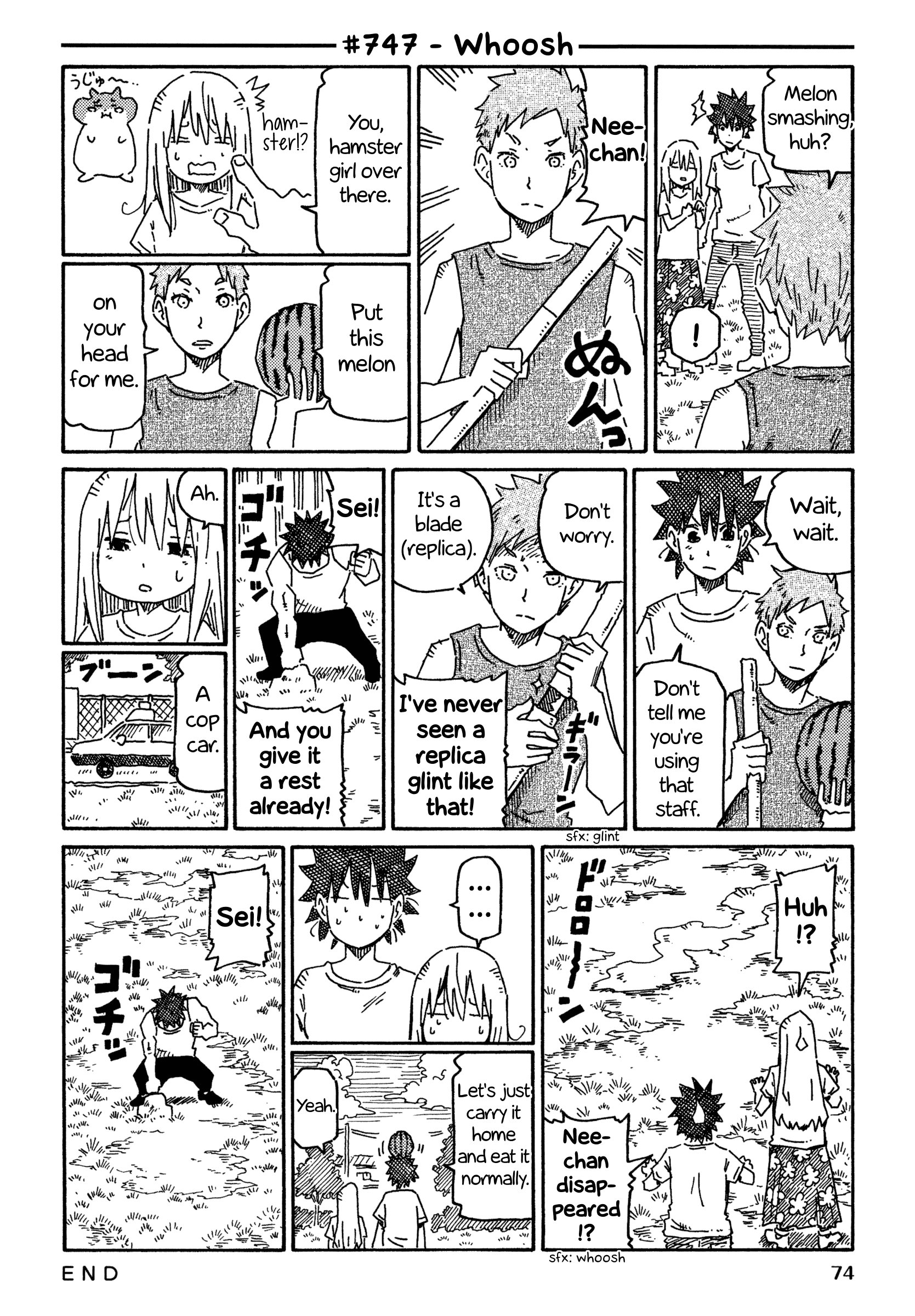 Hatarakanai Futari - Vol.12 Chapter 747: Whoosh