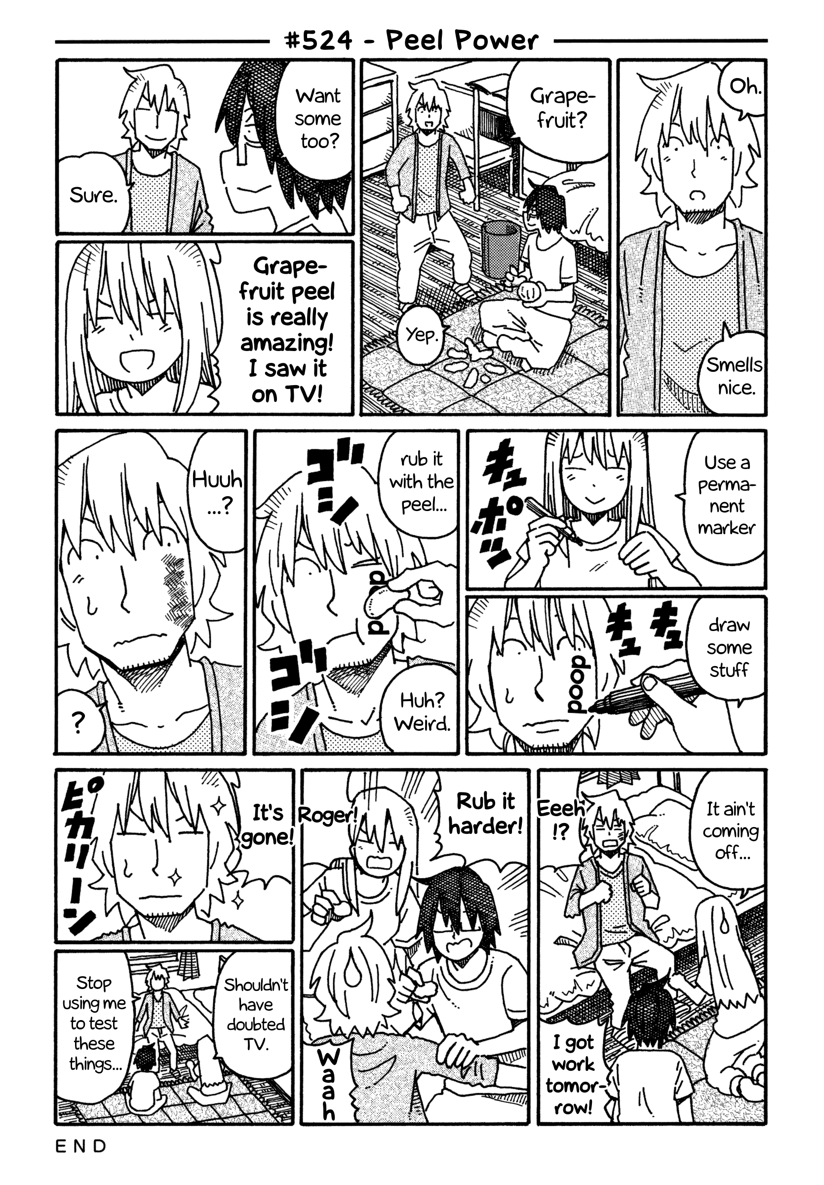 Hatarakanai Futari - Vol.9 Chapter 524: Peel Power