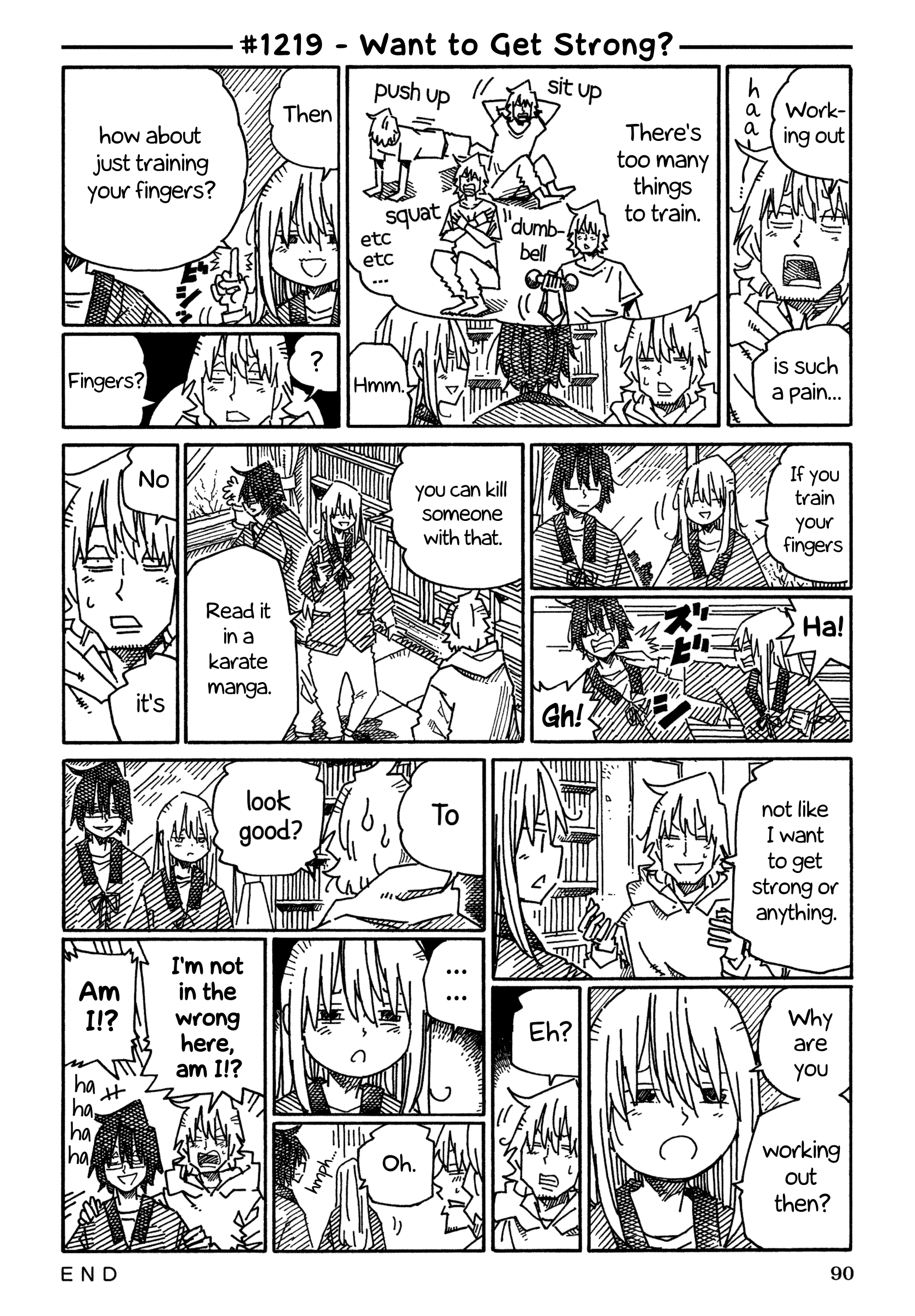 Hatarakanai Futari - Vol.19 Chapter 1219: Want To Get Strong?