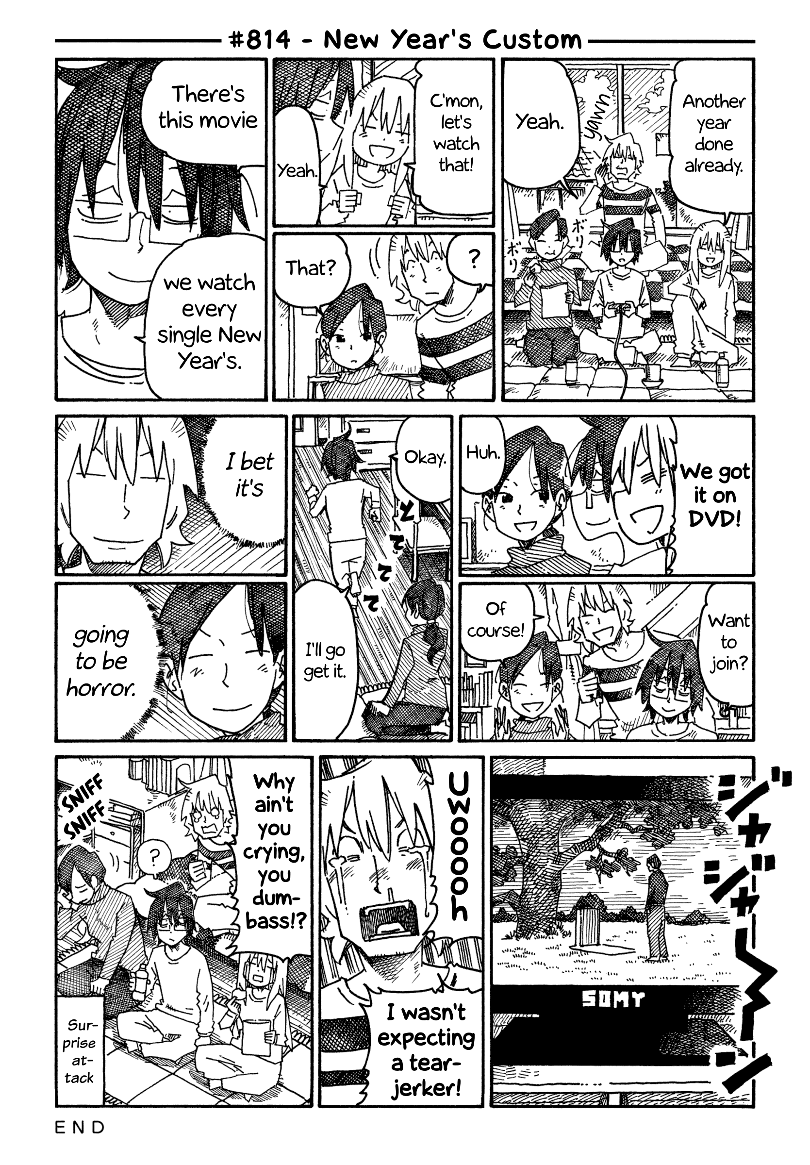 Hatarakanai Futari - Vol.13 Chapter 814: New Year's Custom