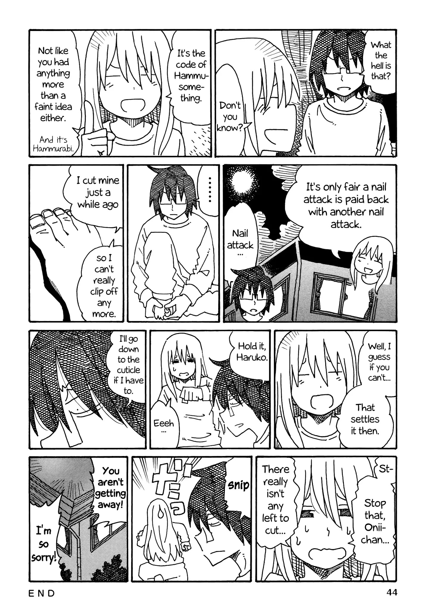 Hatarakanai Futari - Chapter 213: Nails