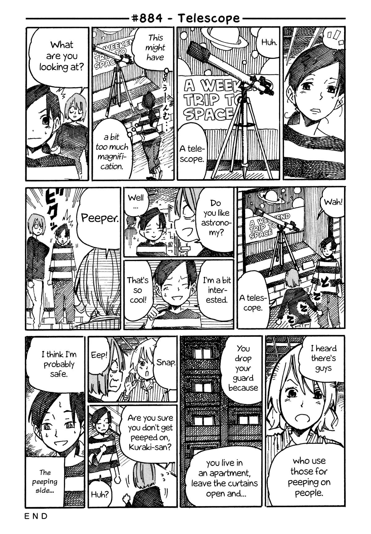 Hatarakanai Futari - Chapter 884: Telescope