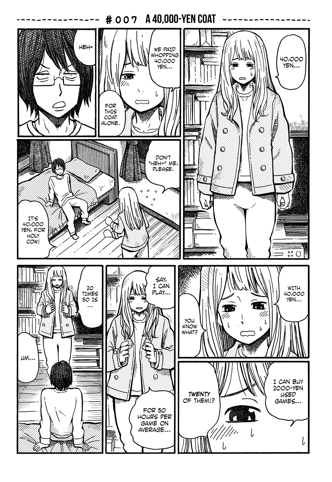 Hatarakanai Futari - Vol.1 Chapter 7 : A 40,000-Yen Coat