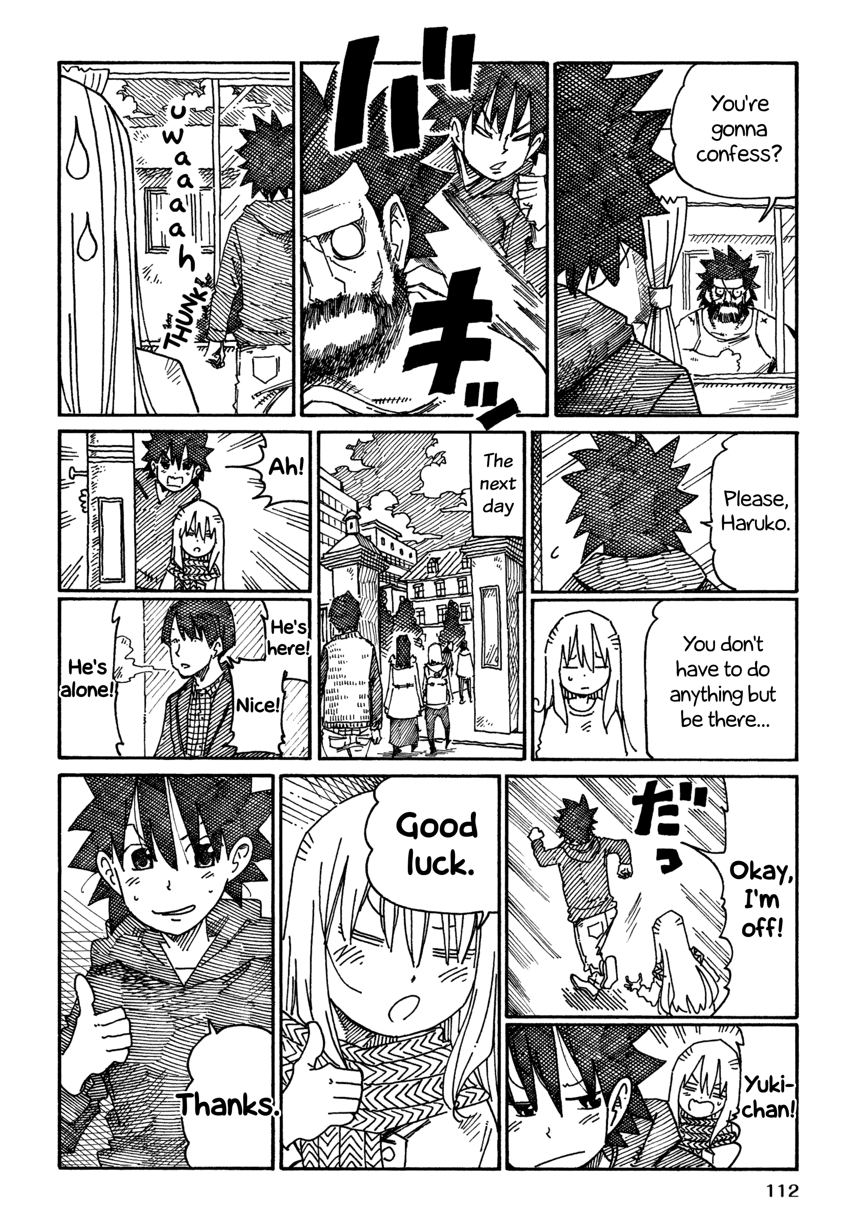 Hatarakanai Futari - Vol.13 Chapter 833: The Two's Courage