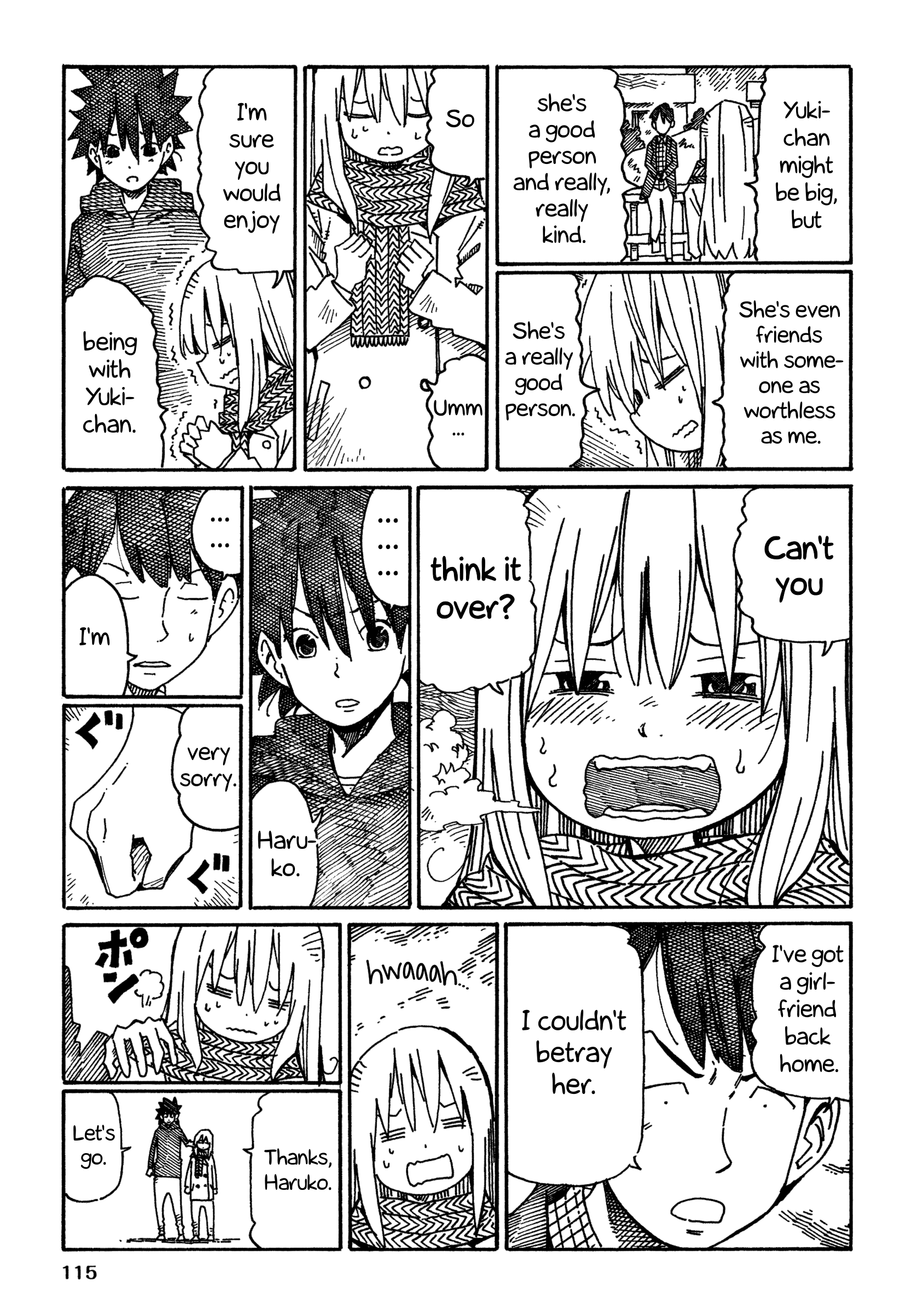 Hatarakanai Futari - Vol.13 Chapter 833: The Two's Courage