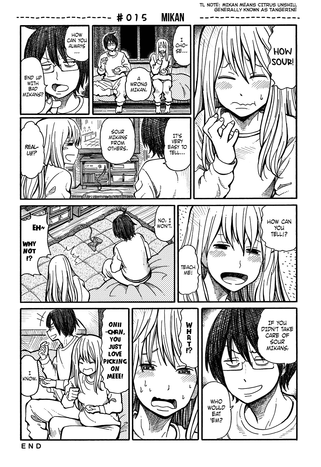 Hatarakanai Futari - Vol.1 Chapter 15 : Mikan (Citrus Unshiu)