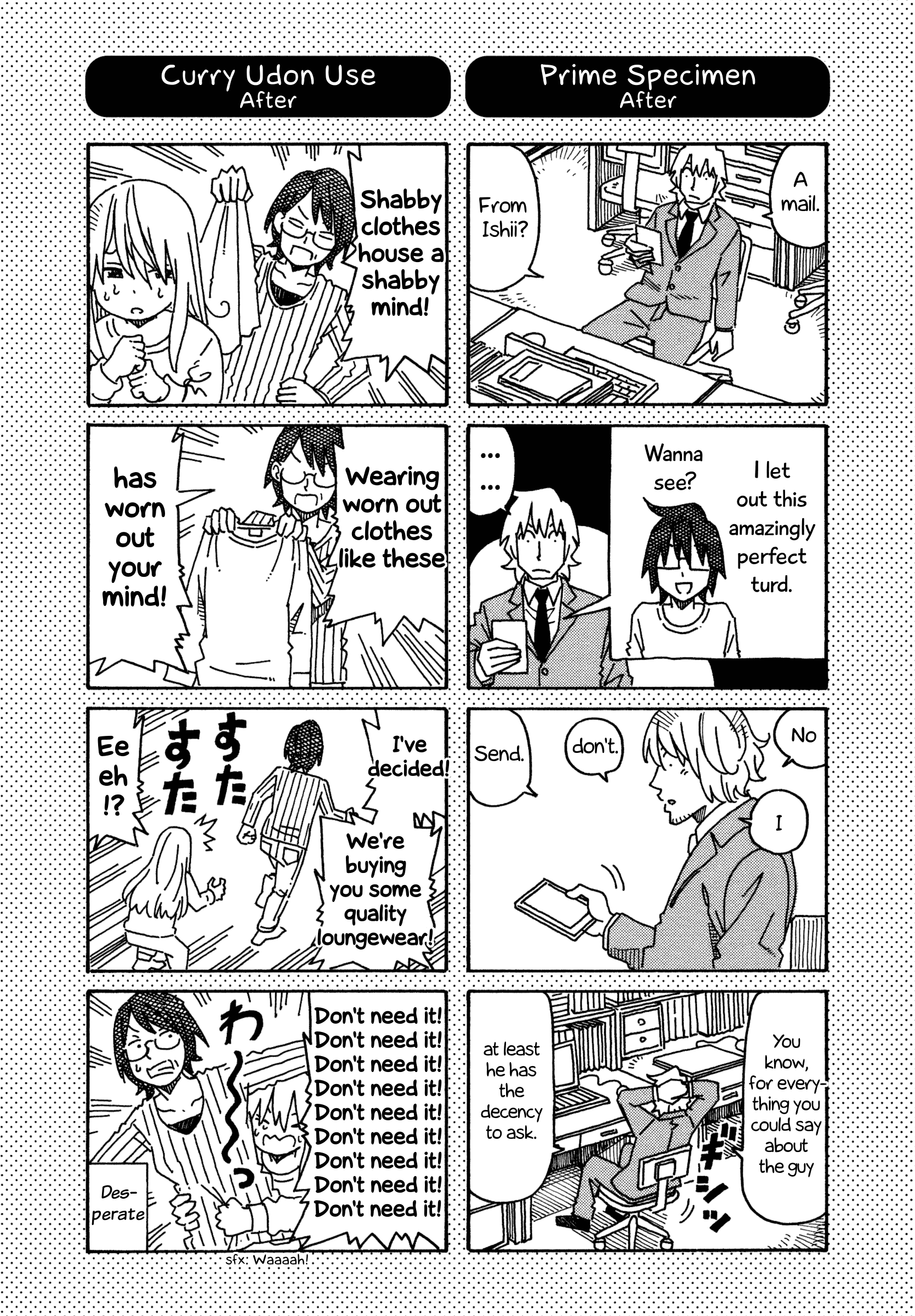 Hatarakanai Futari - Vol.9 Chapter 480.1: Extras