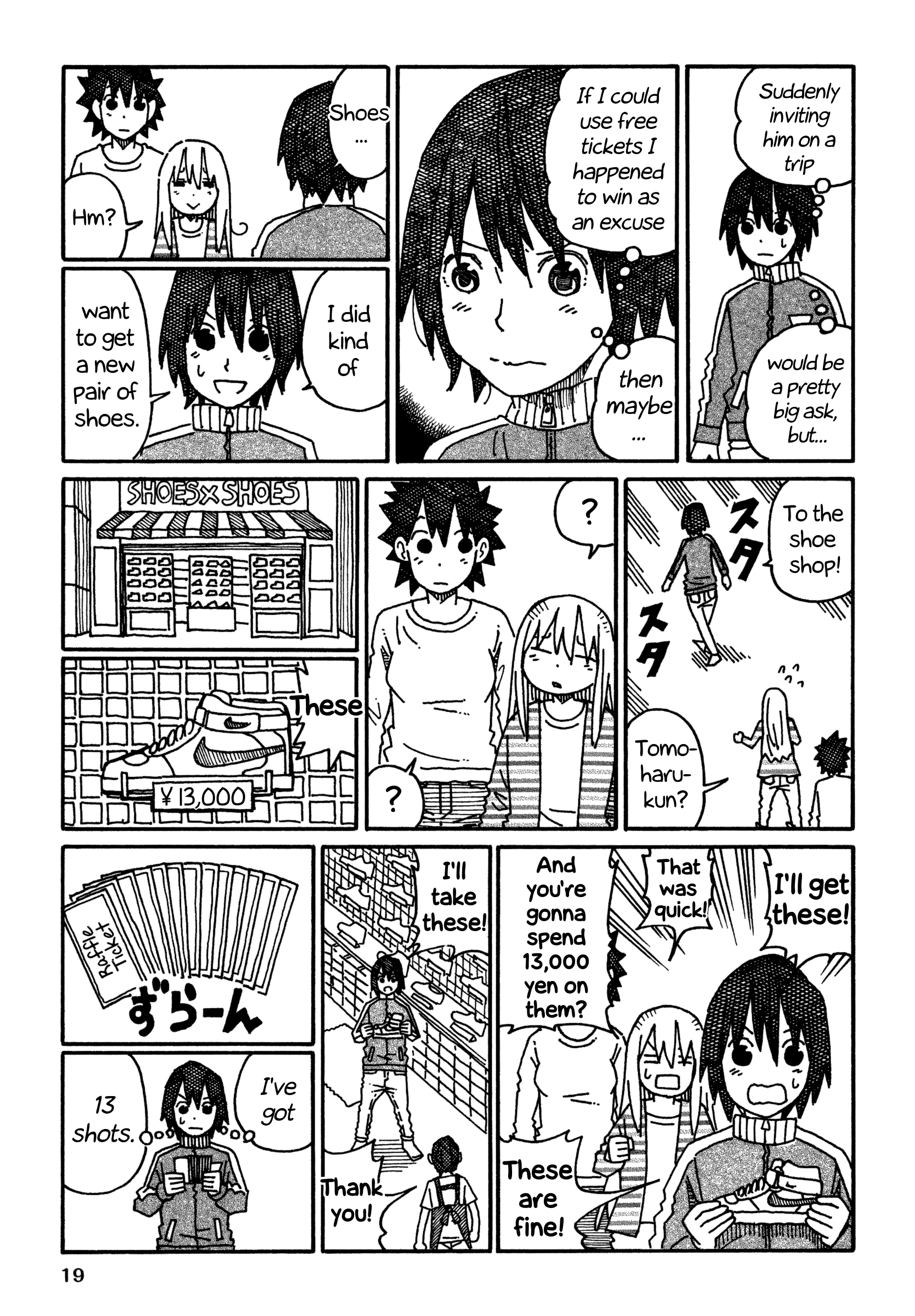 Hatarakanai Futari - Vol.10 Chapter 553: Dreaming Tomoharu-Kun