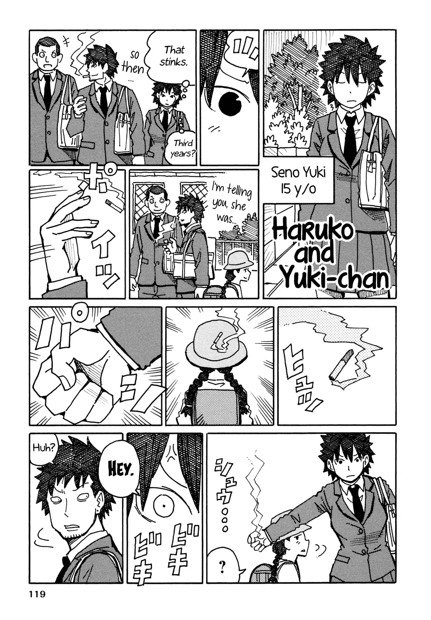 Hatarakanai Futari - Chapter 308.2: Haruko And Yuki-Chan