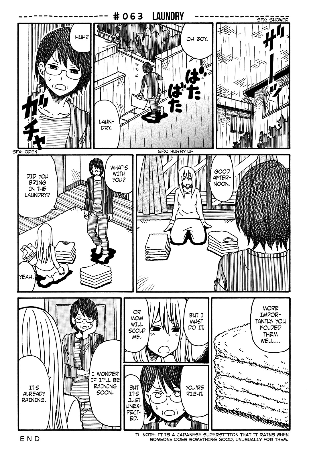 Hatarakanai Futari - Vol.2 Chapter 63 : Laundry