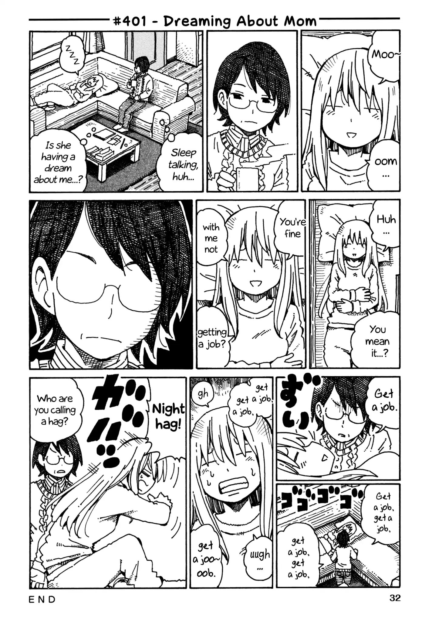 Hatarakanai Futari - Vol.8 Chapter 401: Dreaming About Mom