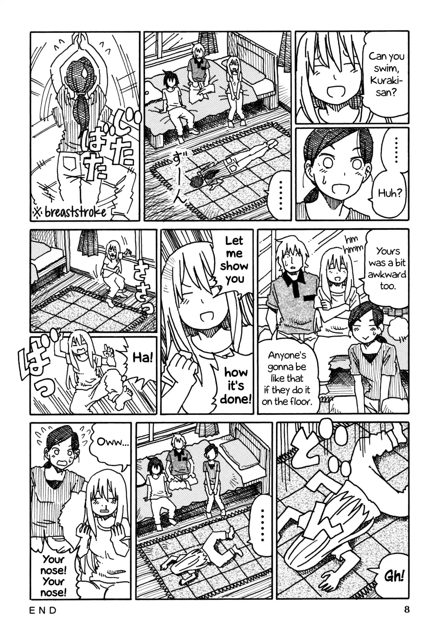 Hatarakanai Futari - Chapter 311: Floor Swimming