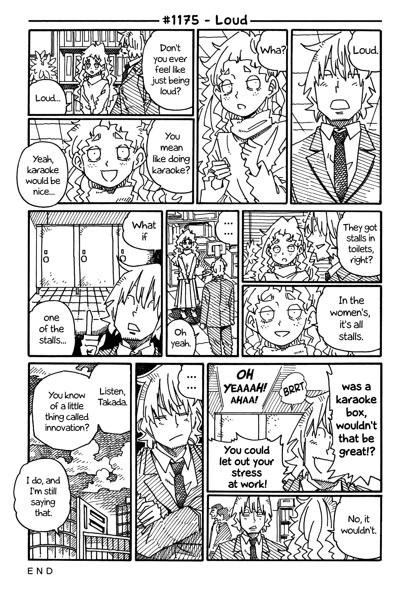 Hatarakanai Futari - Vol.19 Chapter 1175: Loud