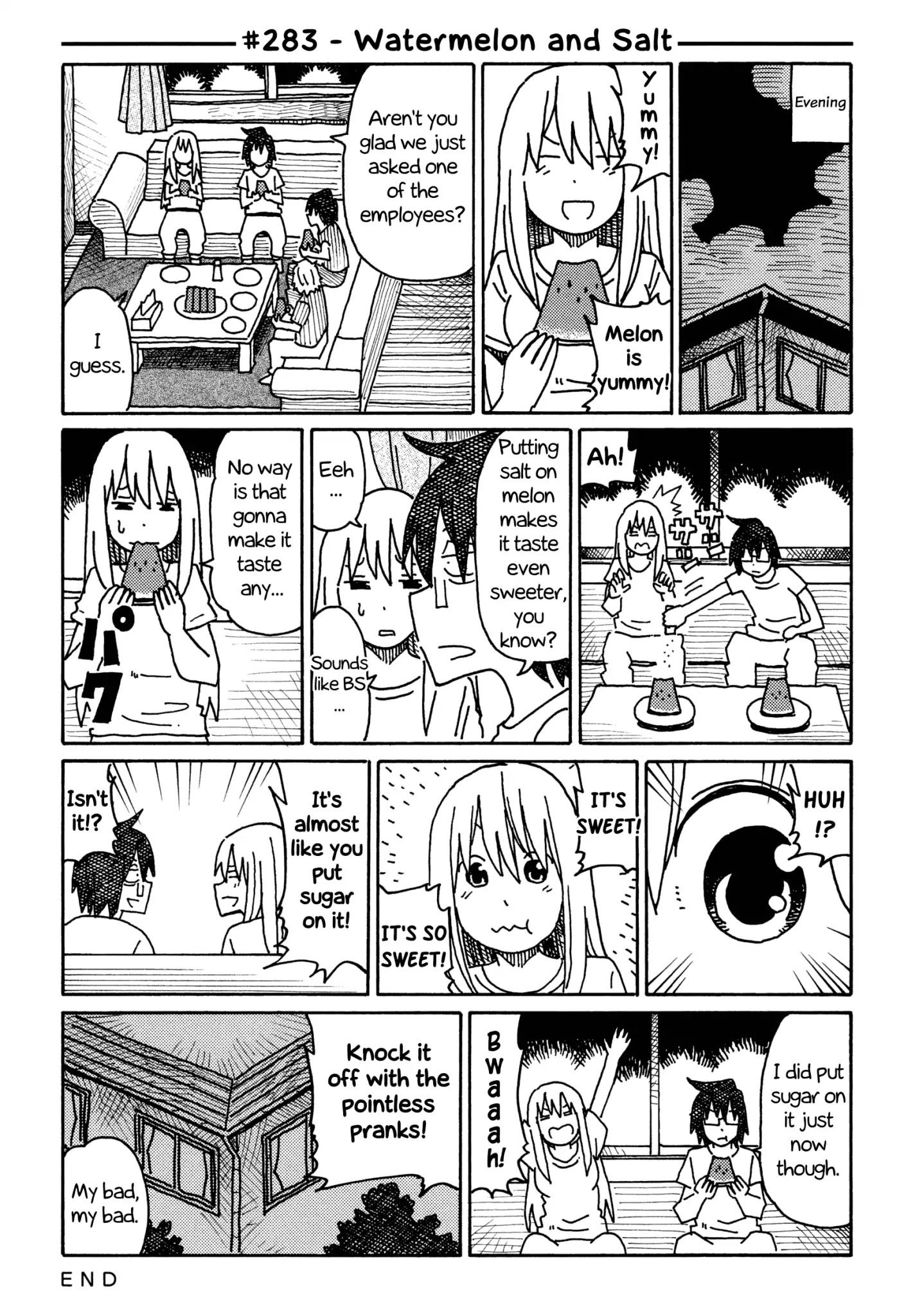 Hatarakanai Futari - Chapter 283: Watermelon And Salt