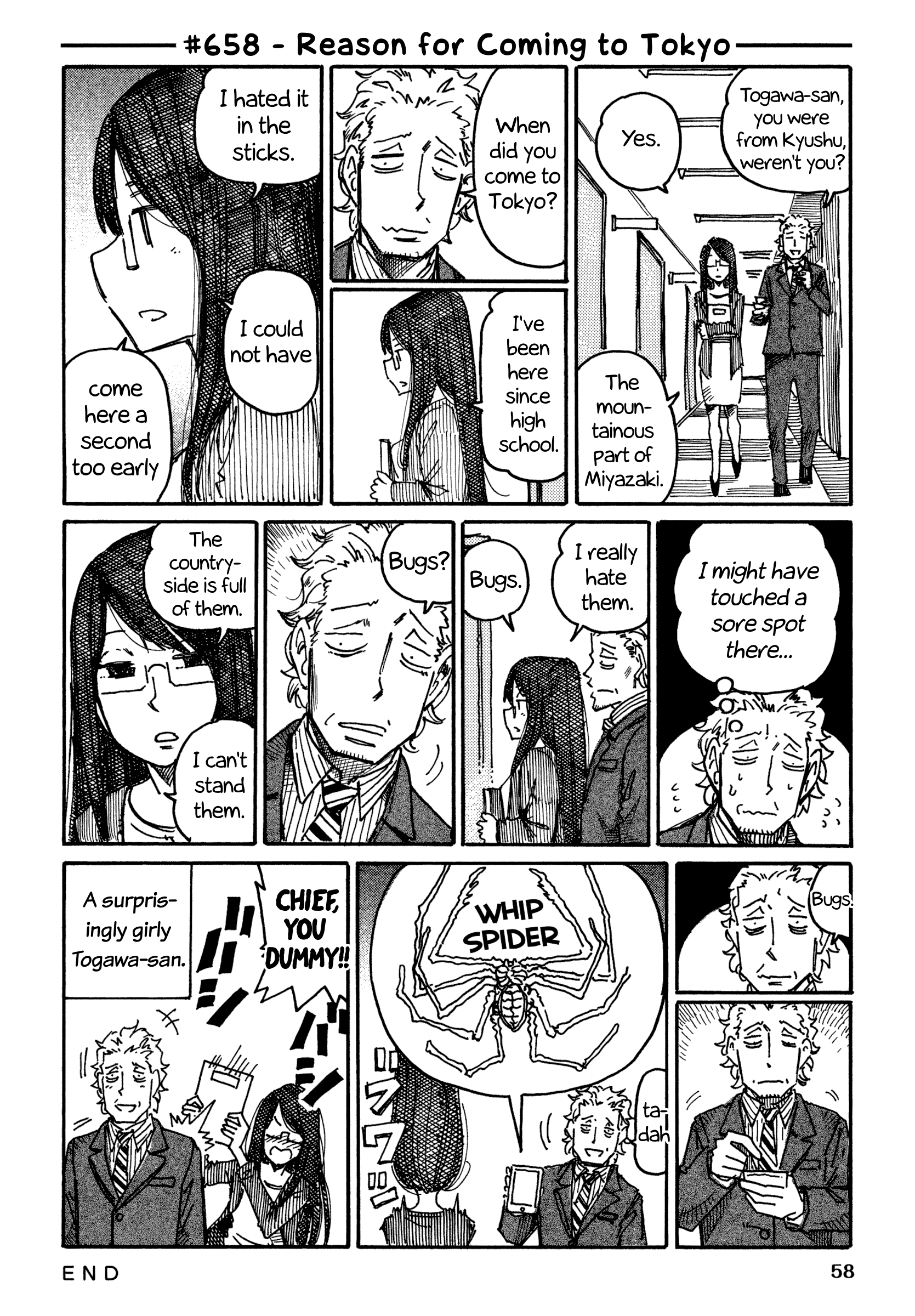 Hatarakanai Futari - Vol.11 Chapter 658: Reason For Coming To Tokyo