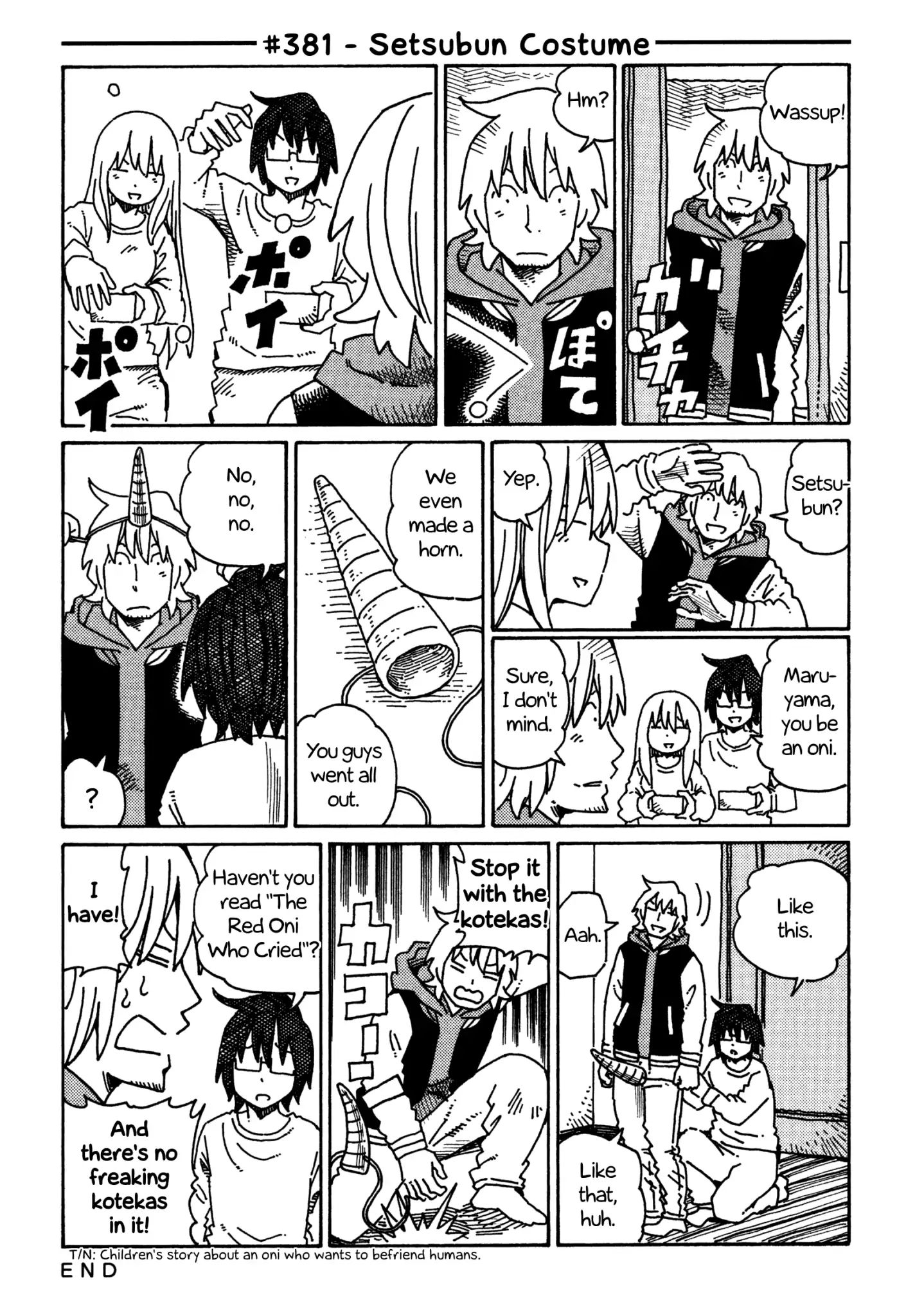 Hatarakanai Futari - Vol.8 Chapter 381: Setsubun Costume