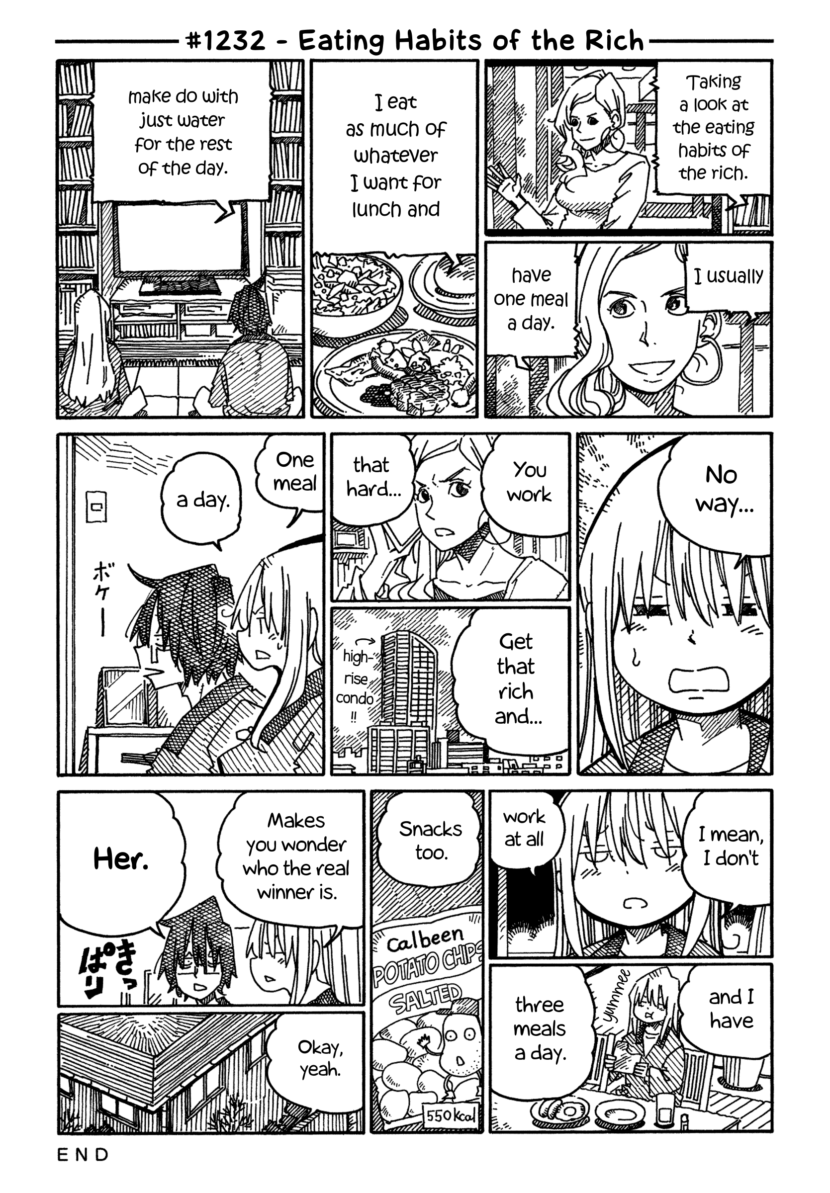 Hatarakanai Futari - Vol.20 Chapter 1232: Eating Habits Of The Rich