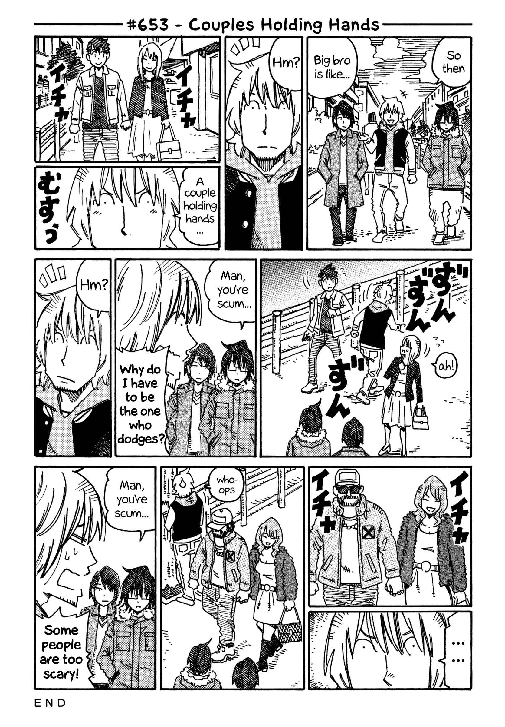 Hatarakanai Futari - Vol.11 Chapter 653: Couples Holding Hands