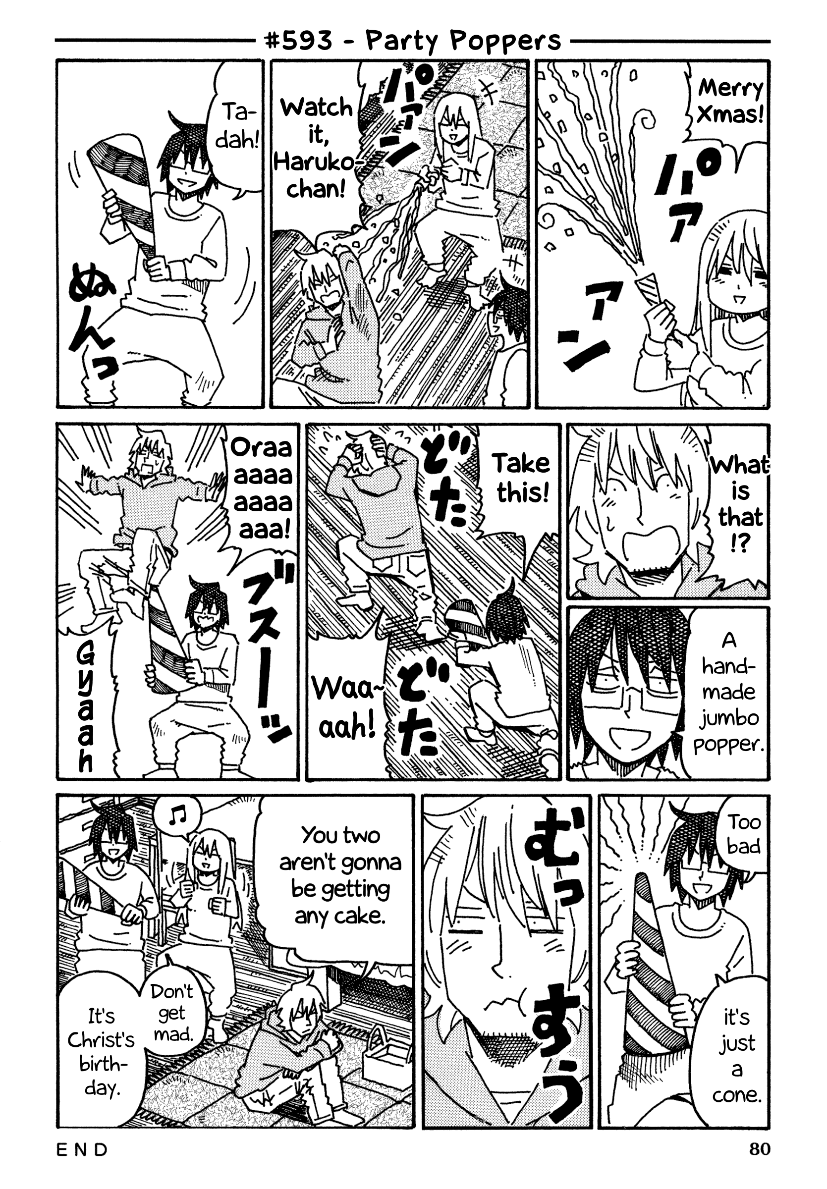 Hatarakanai Futari - Vol.10 Chapter 593: Party Poppers