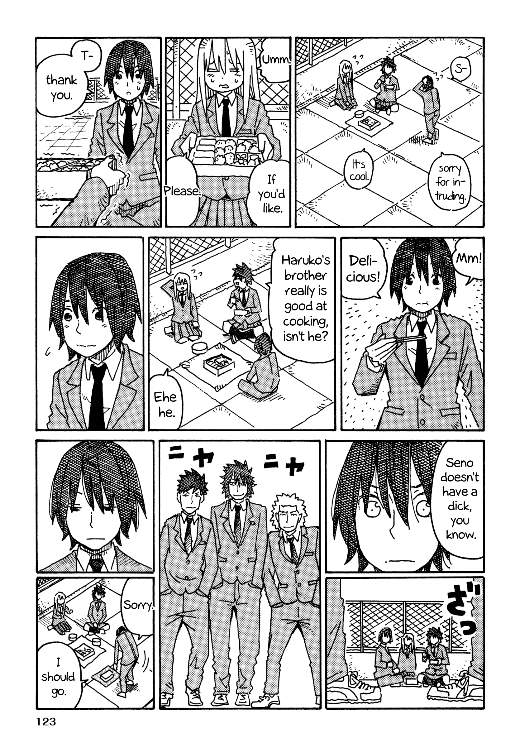 Hatarakanai Futari - Vol.9 Chapter 542.2: Haruko, Yuki-Chan And Tomoharu-Kun