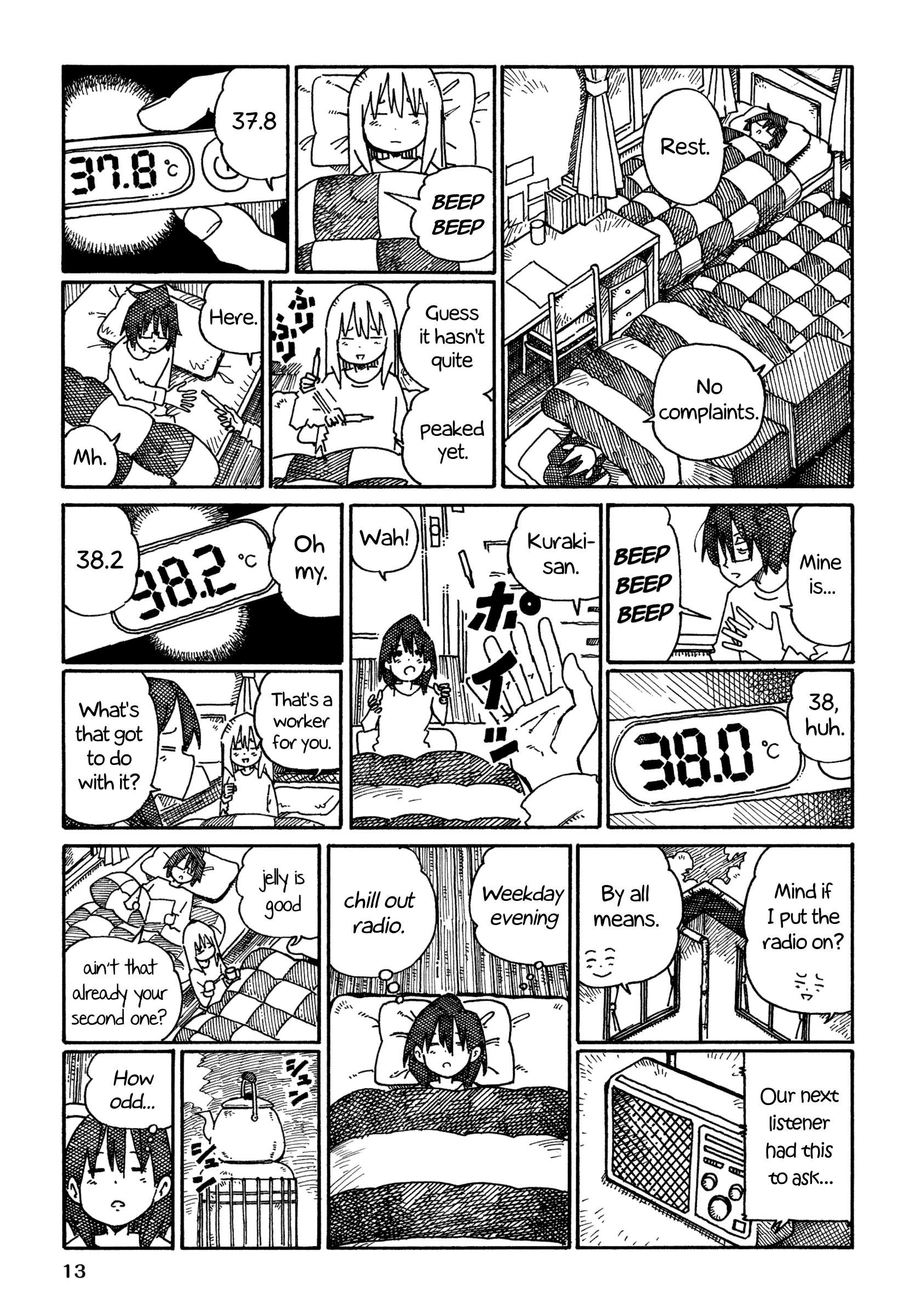 Hatarakanai Futari - Vol.14 Chapter 838: Flu Sleepover