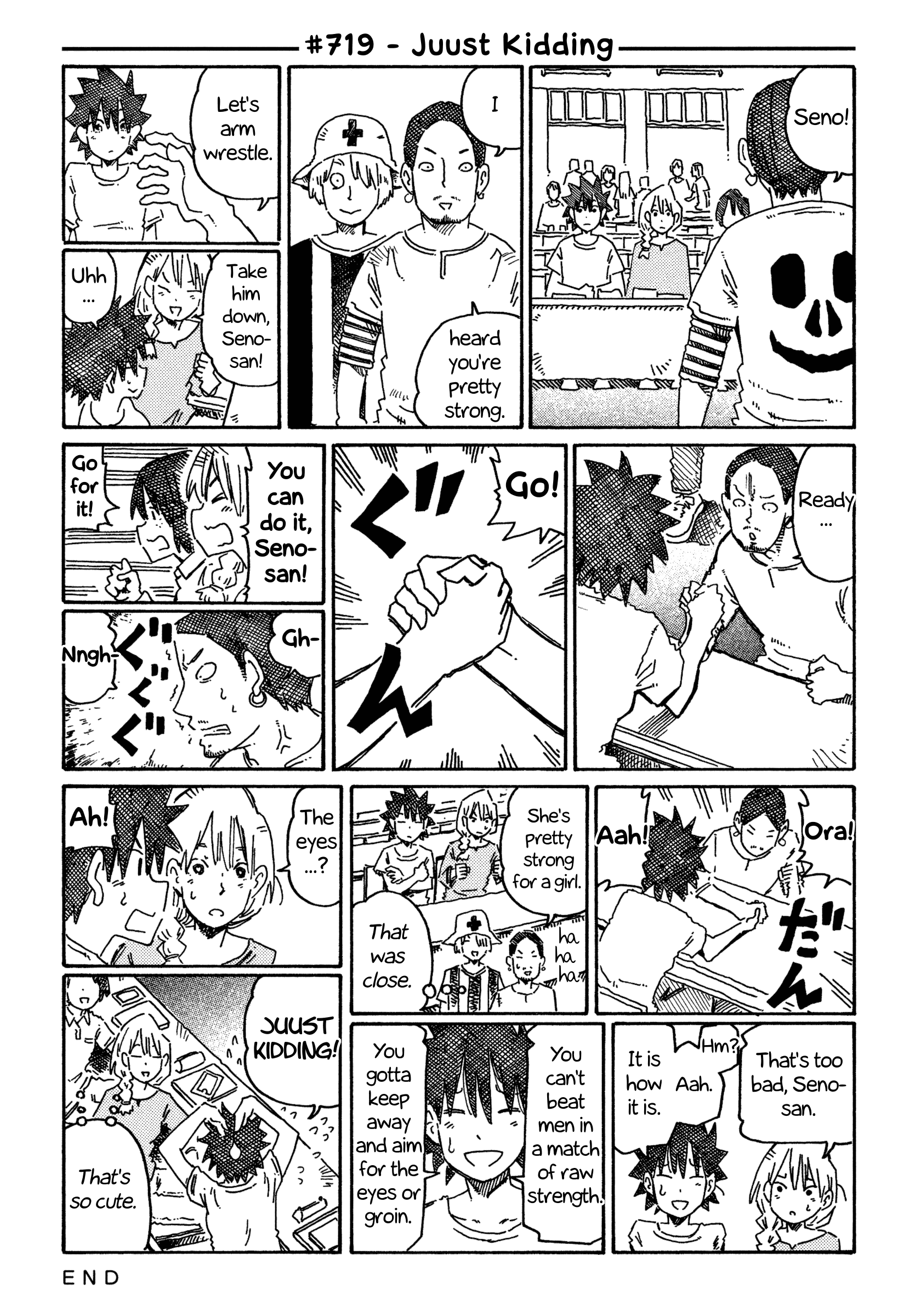 Hatarakanai Futari - Vol.12 Chapter 719: Juust Kidding