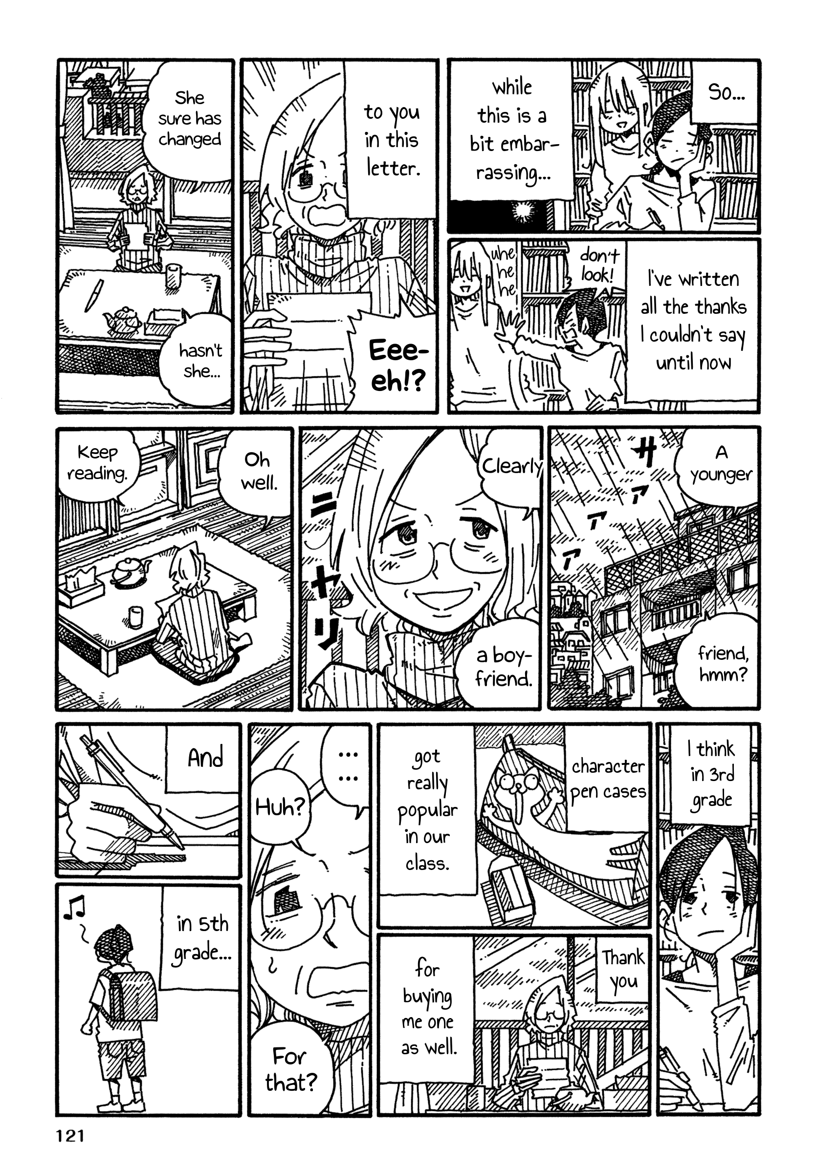 Hatarakanai Futari - Vol.18 Chapter 1155.2: A Letter To Mother