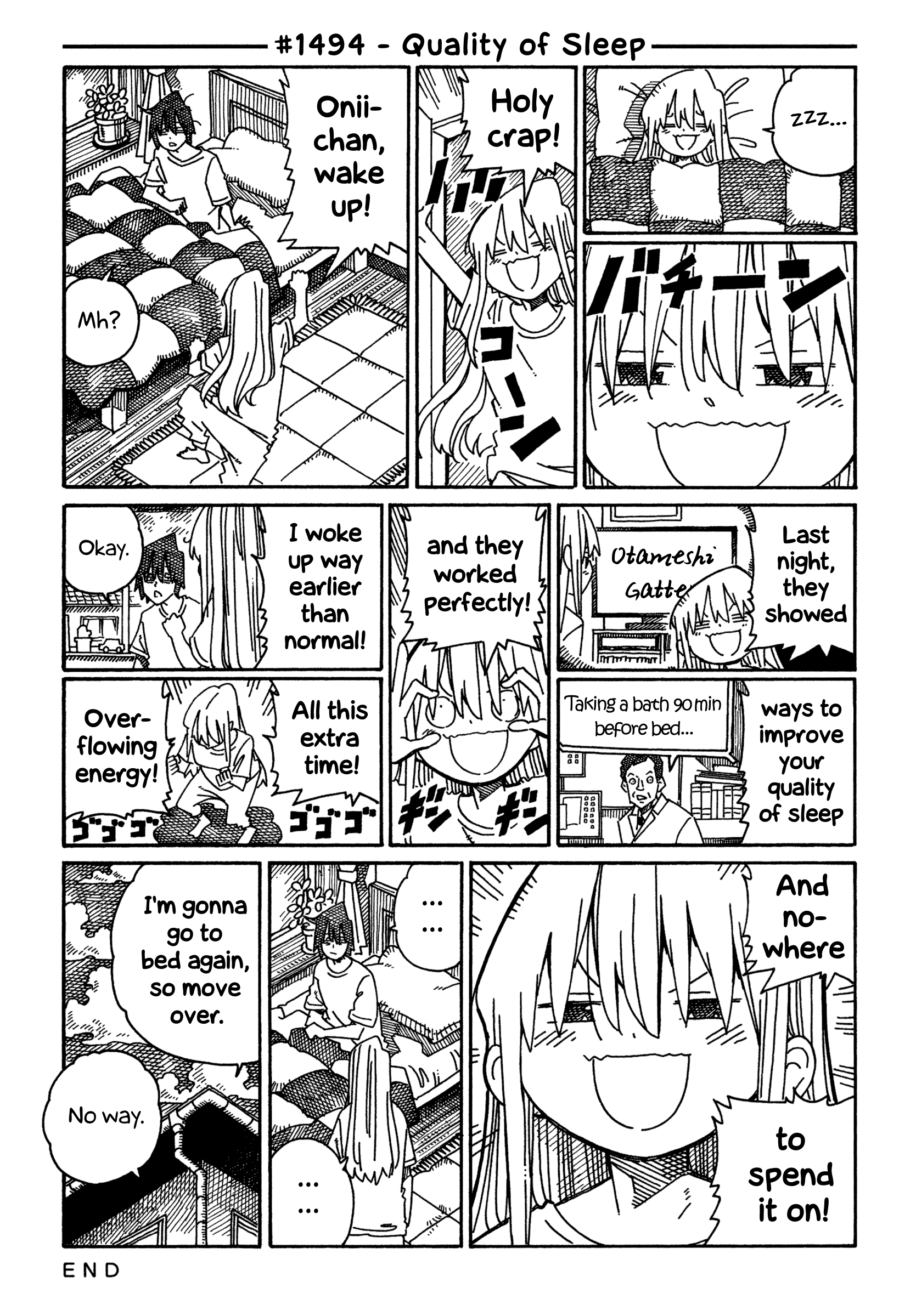 Hatarakanai Futari - Vol.23 Chapter 1494: Quality Of Sleep