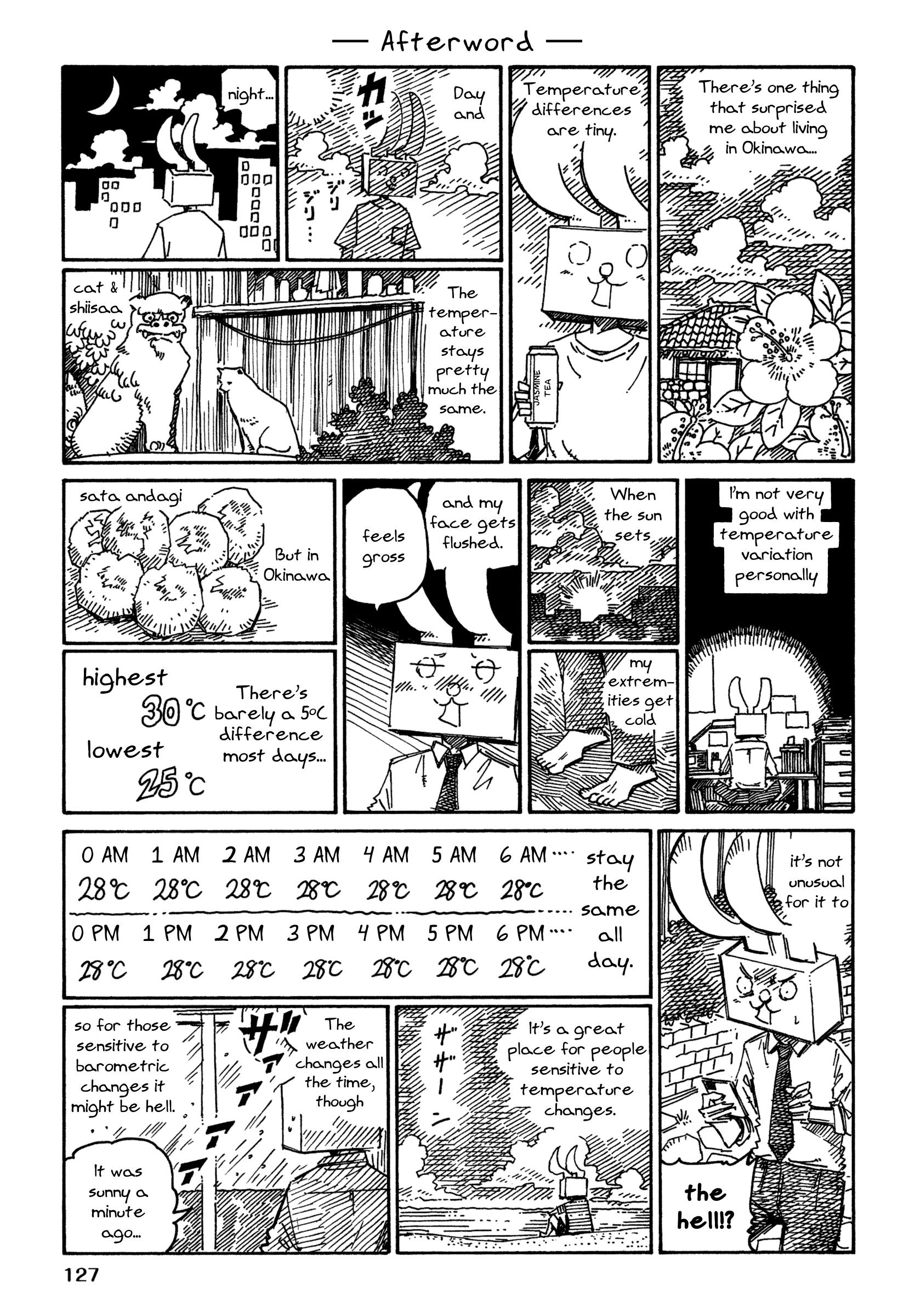 Hatarakanai Futari - Vol.20 Chapter 1300.3: Afterword