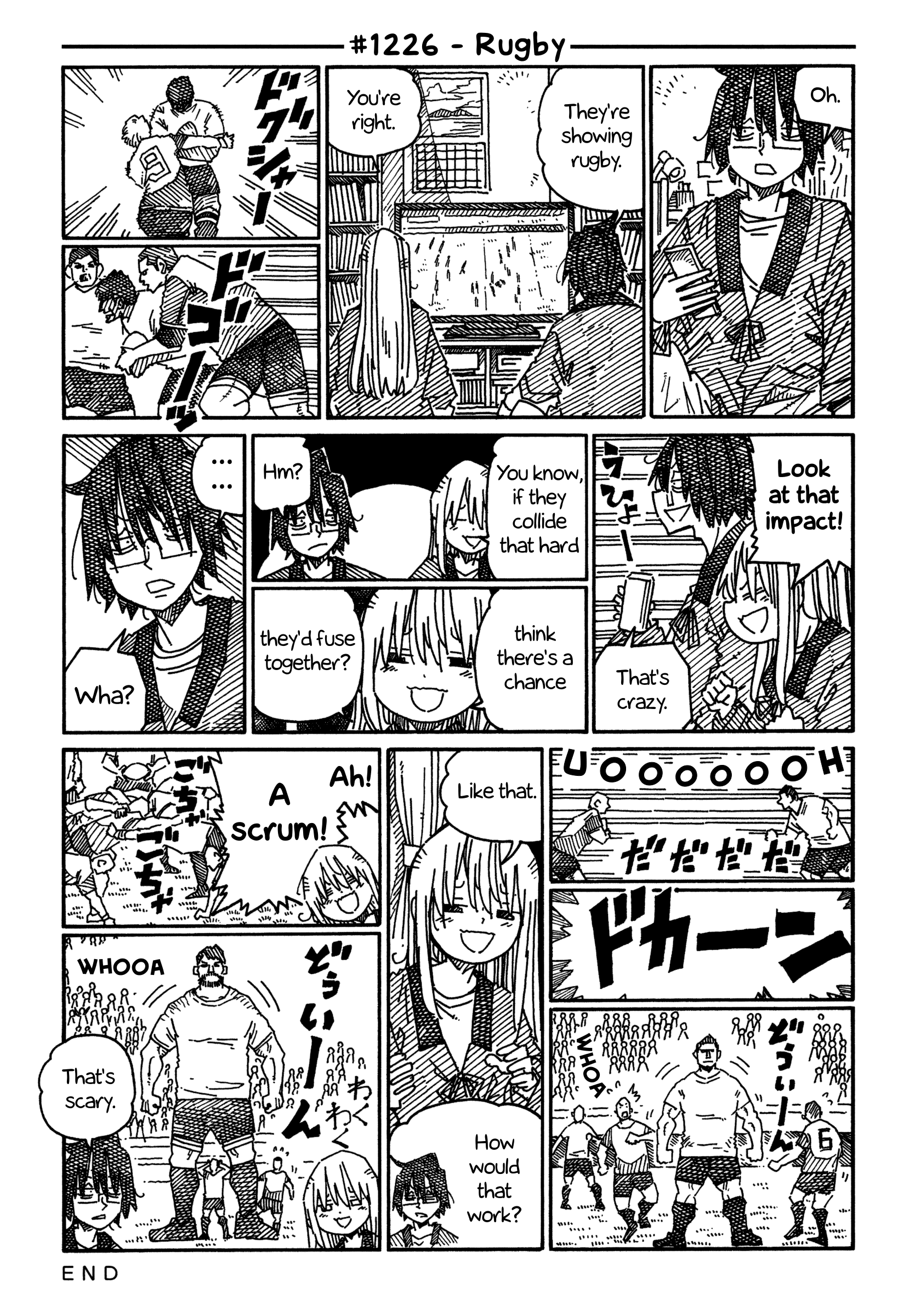 Hatarakanai Futari - Vol.19 Chapter 1226: Rugby