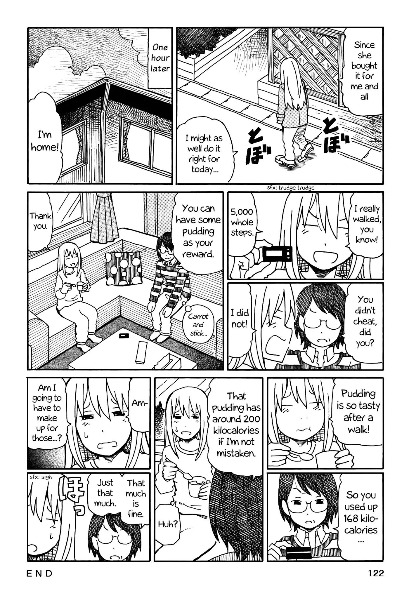 Hatarakanai Futari - Chapter 190.4: Pedometer