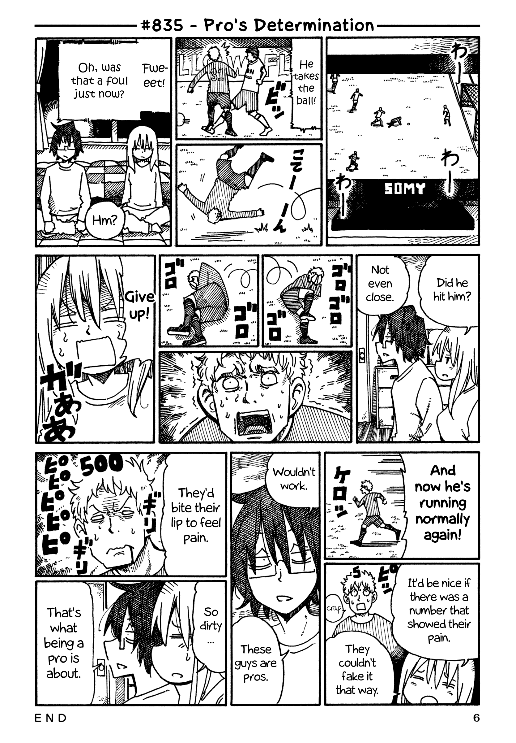 Hatarakanai Futari - Vol.14 Chapter 835: Pro's Determination