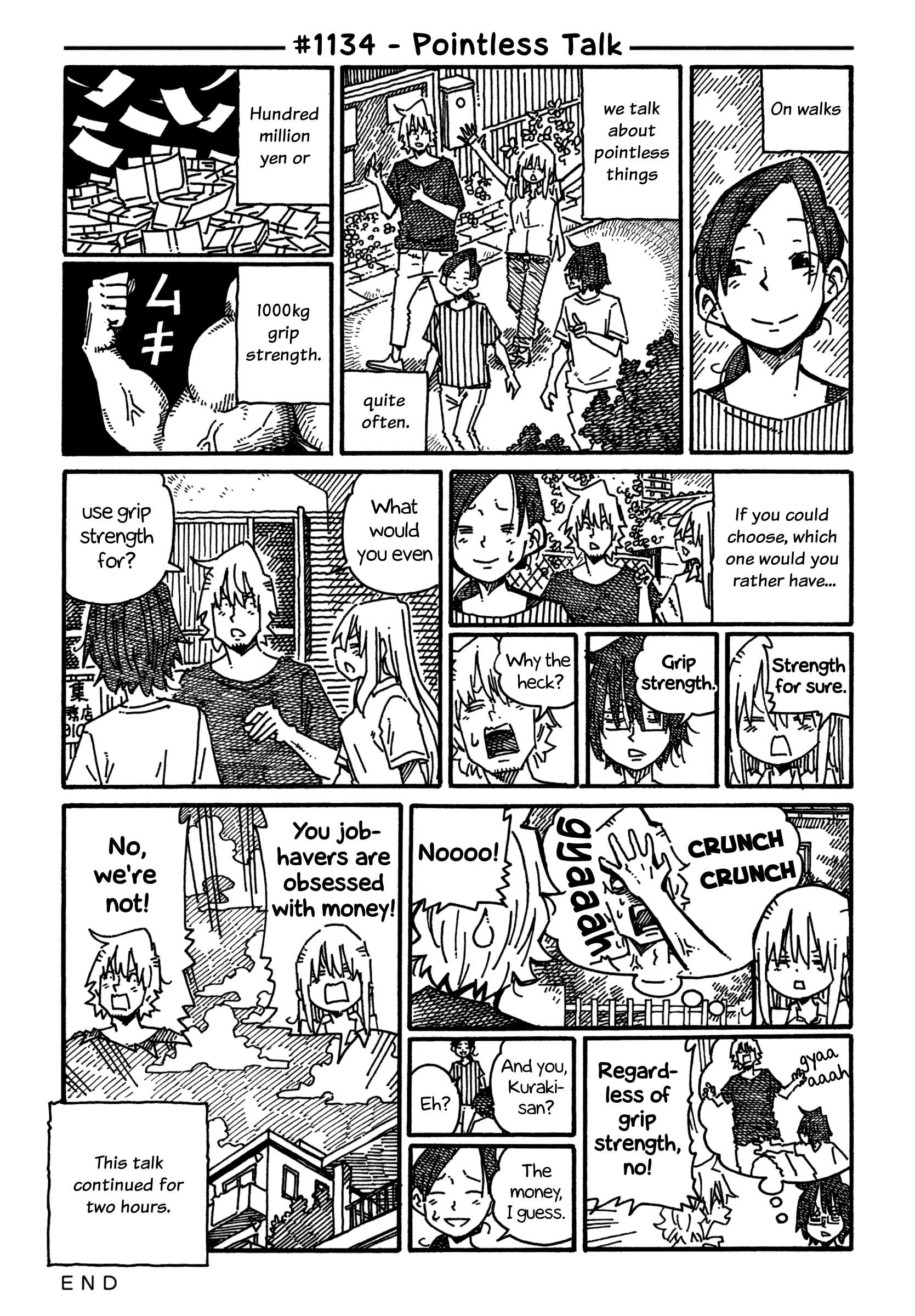 Hatarakanai Futari - Vol.18 Chapter 1134: Pointless Talk