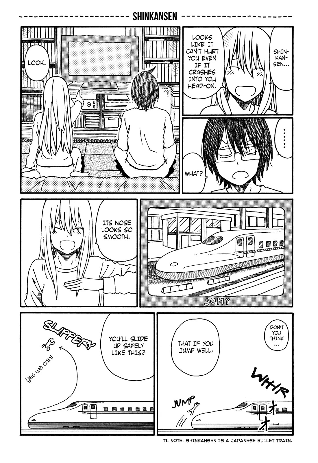 Hatarakanai Futari - Chapter 79.6: Shinkansen